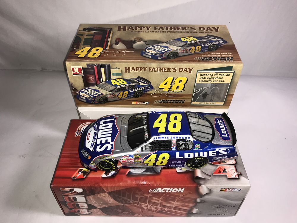 Lot 574: Jimmie Johnson Happy Father's Day 2004 Monte Carlo