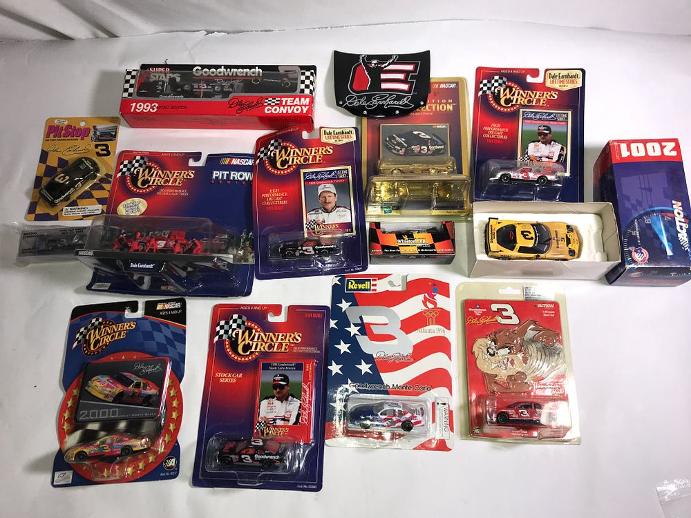 Lot 590: Dale Earnhardt 1:64 scale stock car collection