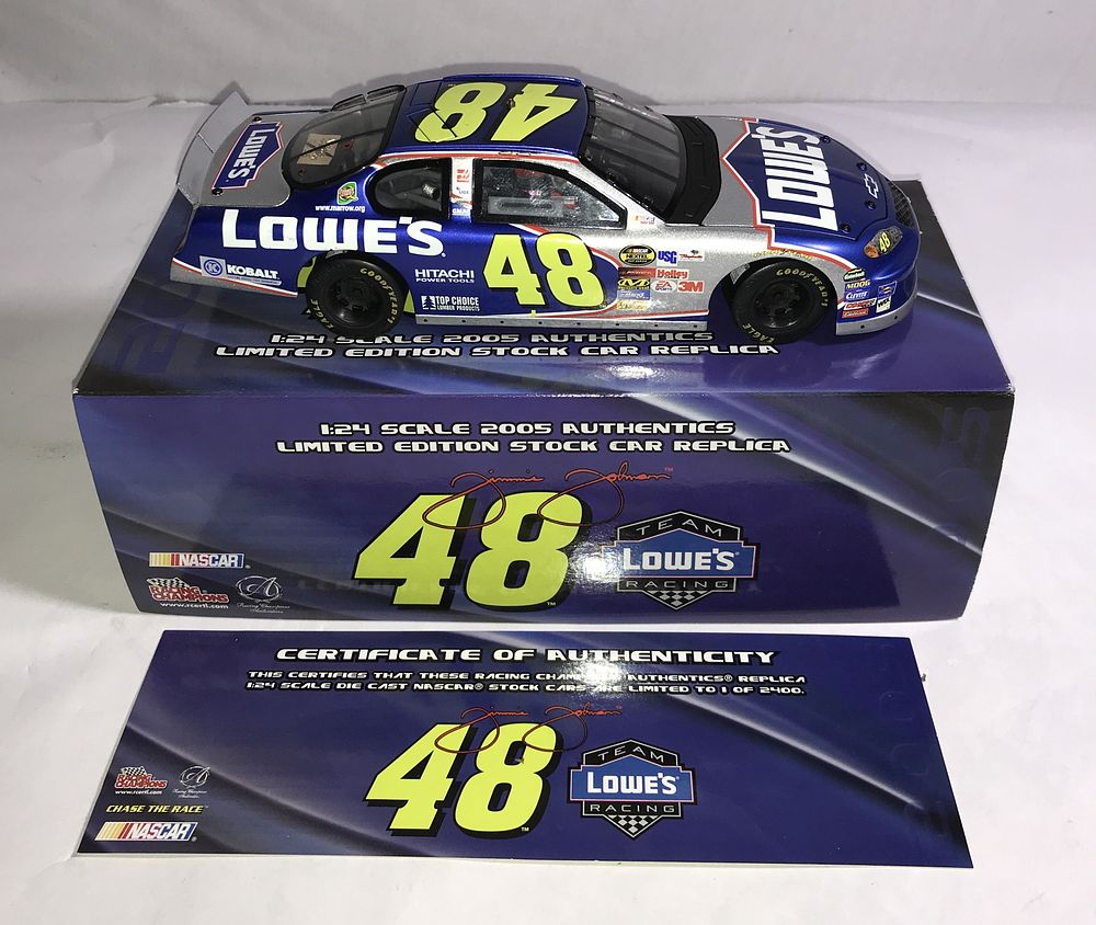 Lot 593: Jimmie Johnson 2005 Racing Champions Diecast