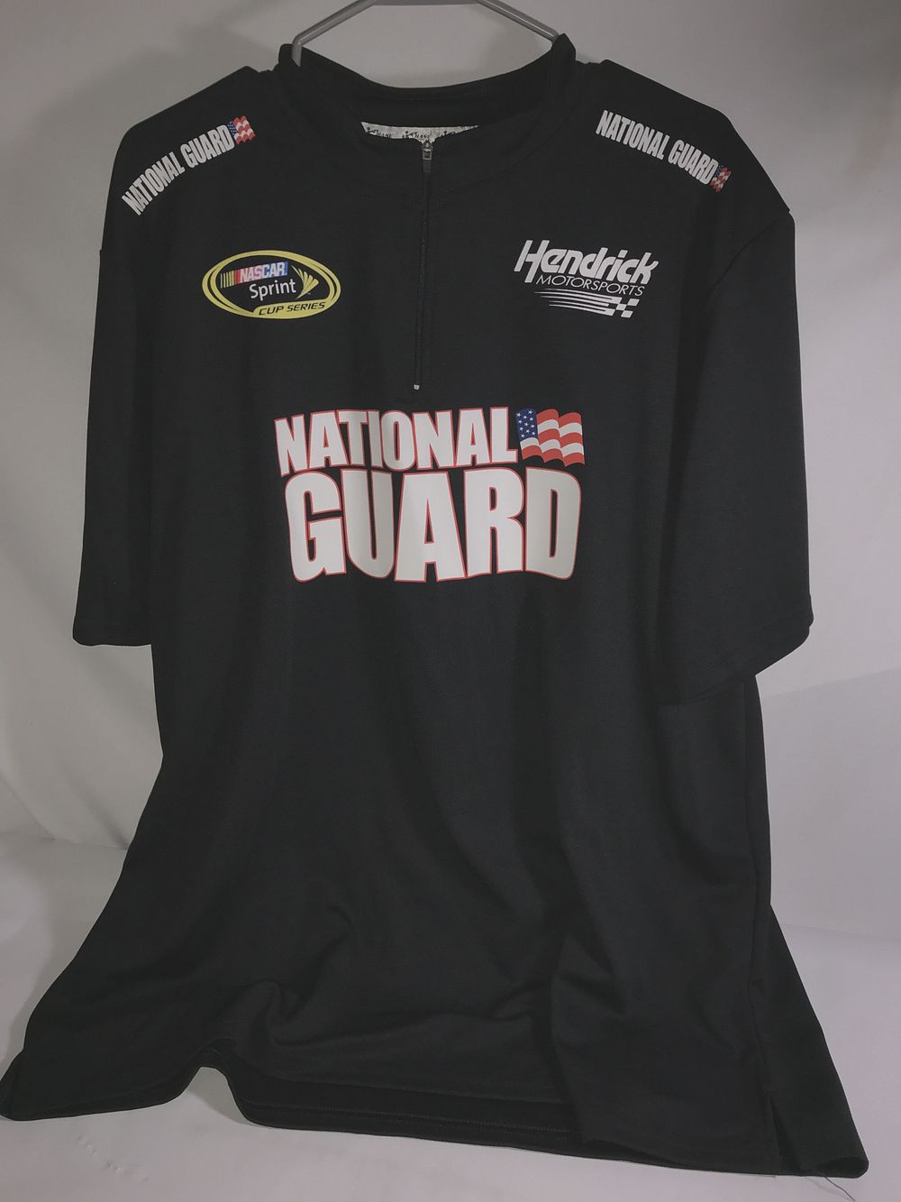 Lot 620: Dale Earnhardt Jr #88 National Guard Quarter Zip