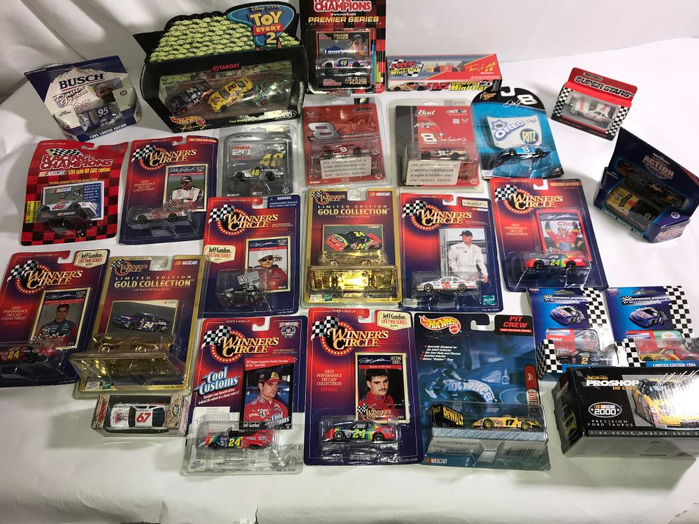 Lot 656: NASCAR 1:64 scale stock car Collection