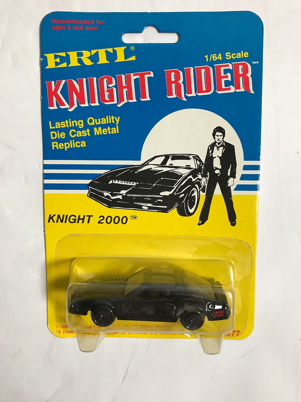 Lot 661: ERTL Knight Rider 1:64 scale stock car Die Cast