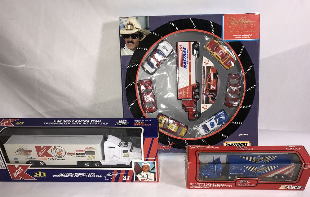 Lot 679: NASCAR Trailers & Stock Sar Collection
