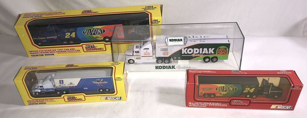 Lot 680: NASCAR Racing Trailer Collection