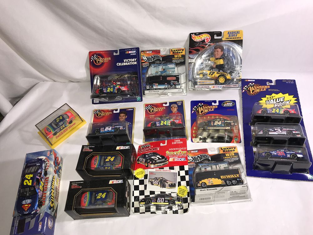 Lot 687: NASCAR 1:43 scale stock car Collection