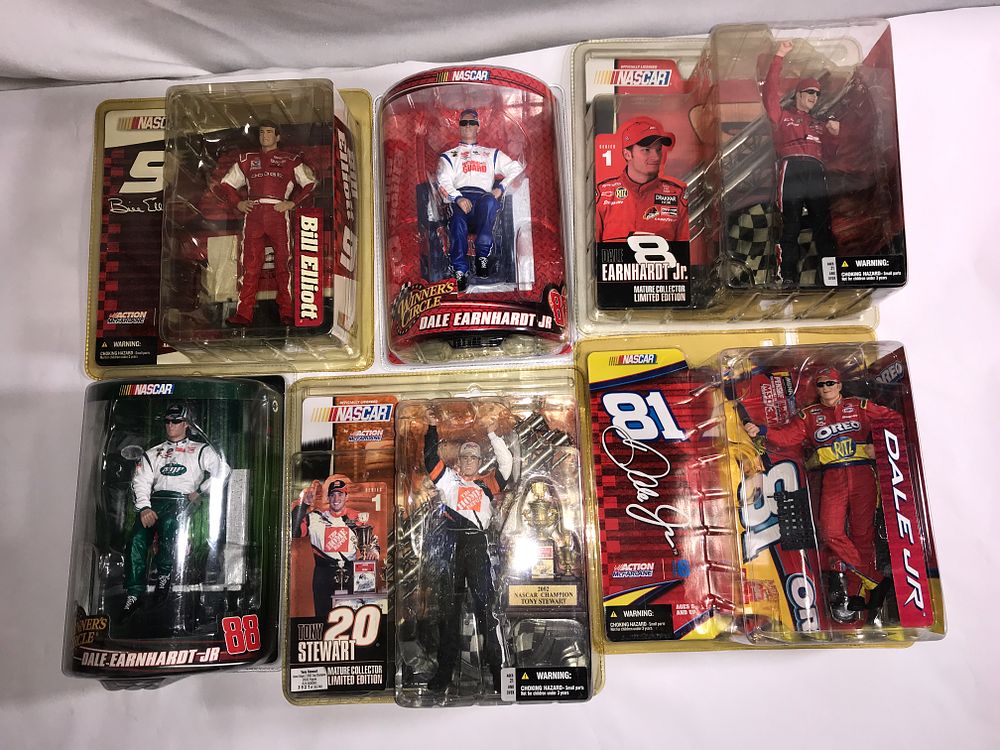 Lot 715: NASCAR Figurine Collection NIB
