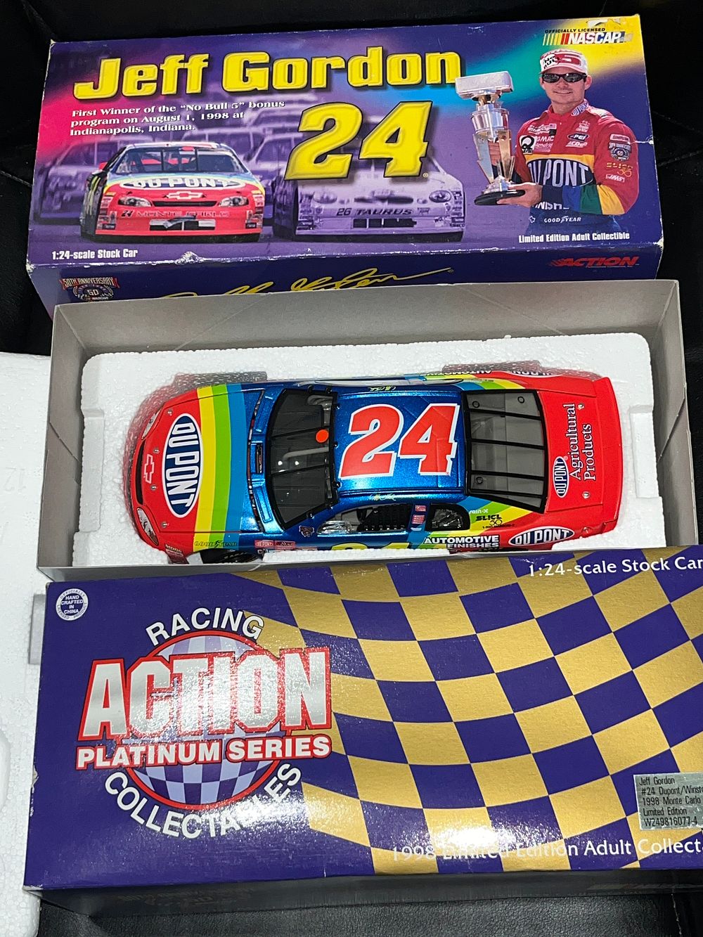 Lot 803: Jeff Gordon 1998 Monte Carlo Winston No Bull LE