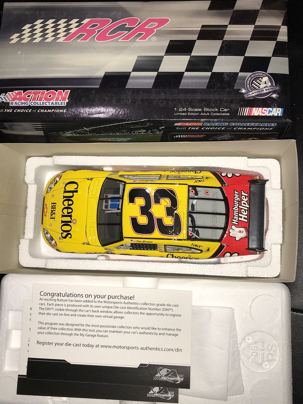 Lot 938: Clint Bowyer RCR 2010 Impala Limited Edition