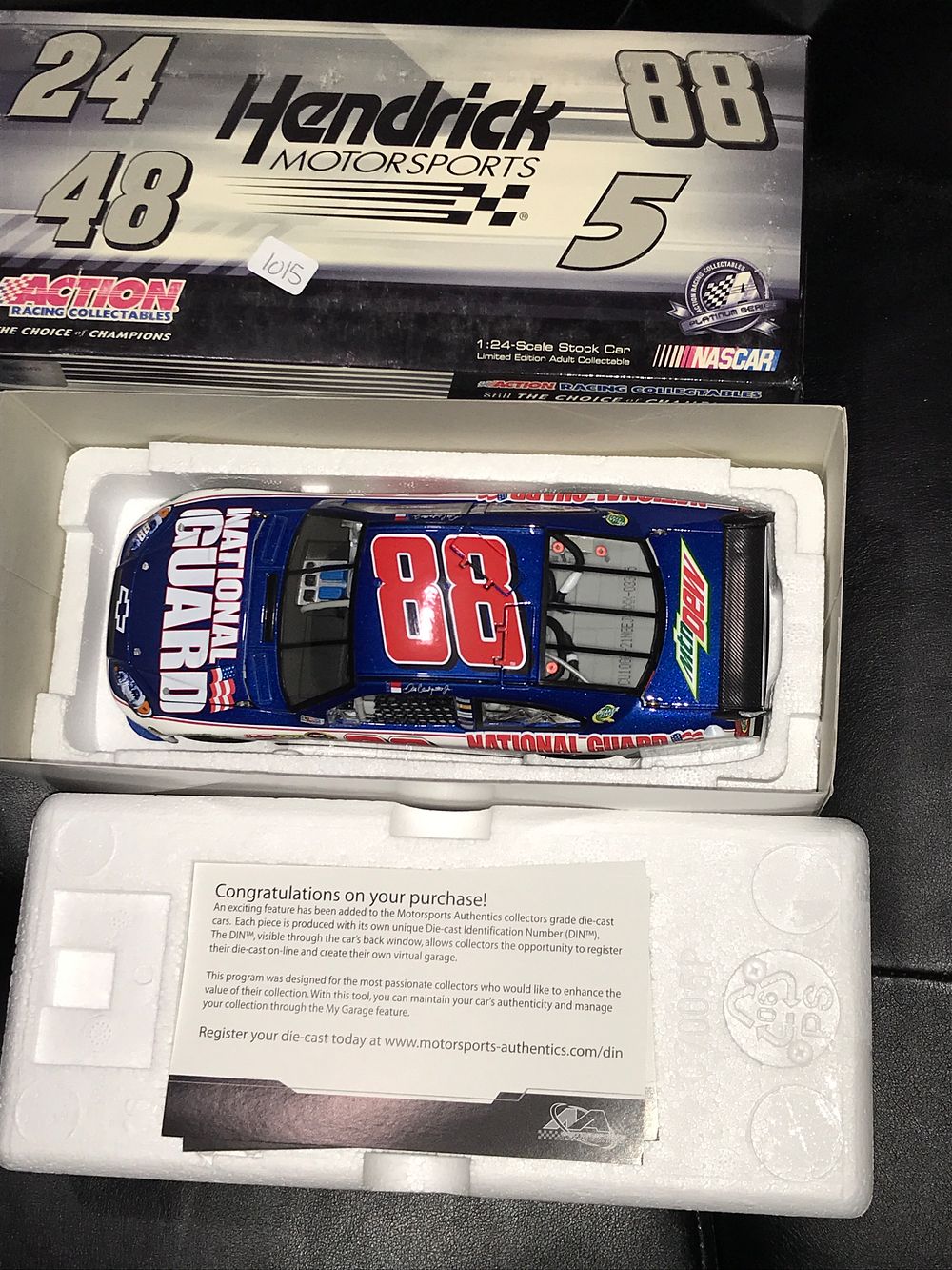 Lot 1015: Dale Earnhardt Jr. #88 National Guard AMP Energy