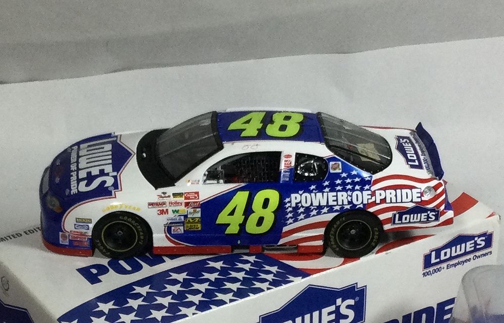 Lot 1080: Jimmie Johnson #48 Lowe's Power of Pride