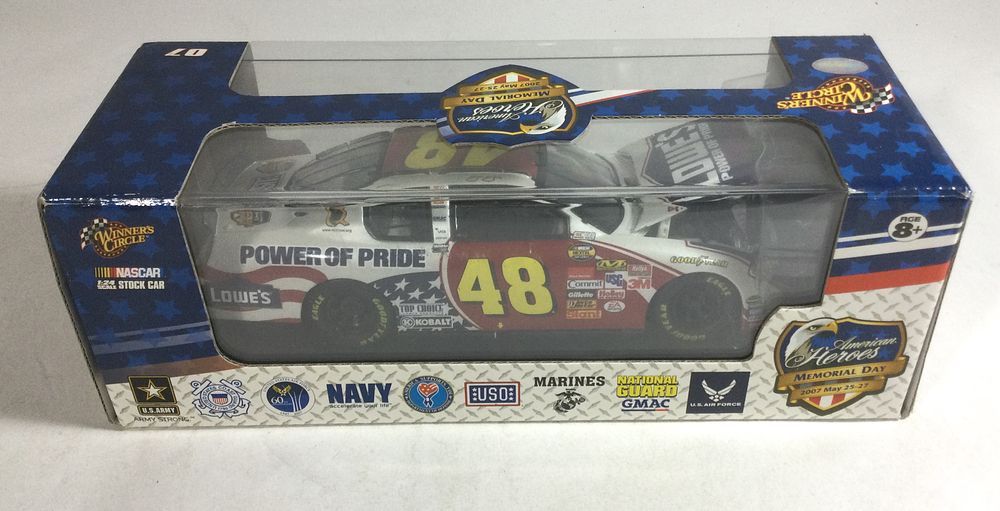 Lot 1113: 2007 Winner's Circle Jimmie Johnson Power of Pride