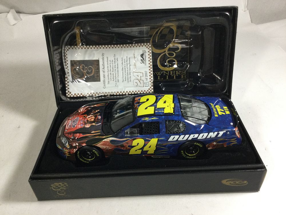 Lot 1129: Jeff Gordon 2007 Monte Carlo Historic 77th Win