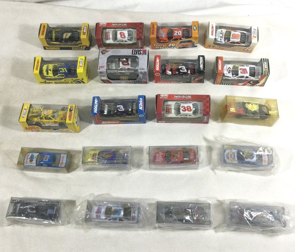 Lot 1348: 20 toy Race cars all sealed packages