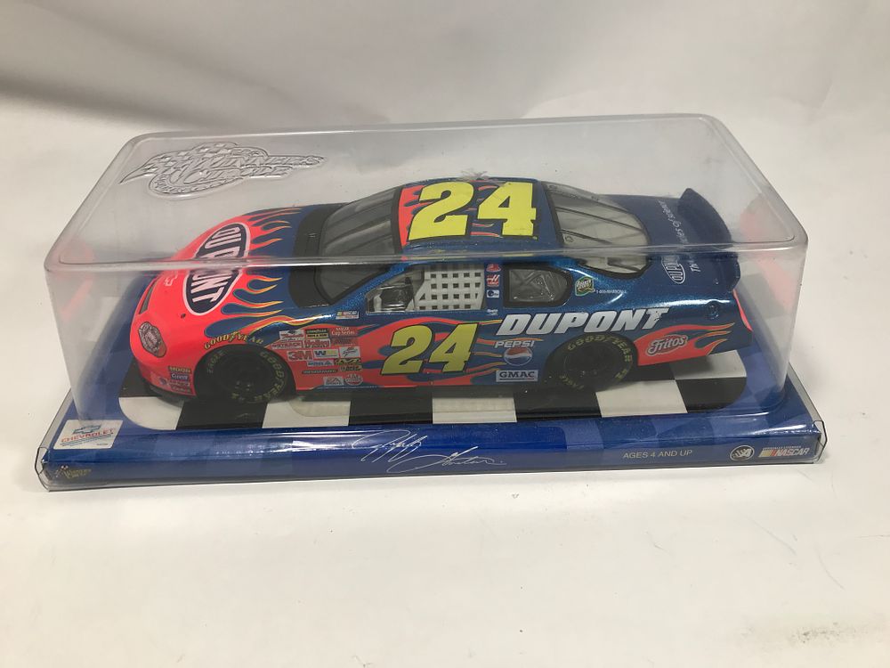 Lot 1405: Jeff Gordon Winners Circle #24 DuPont Chevy