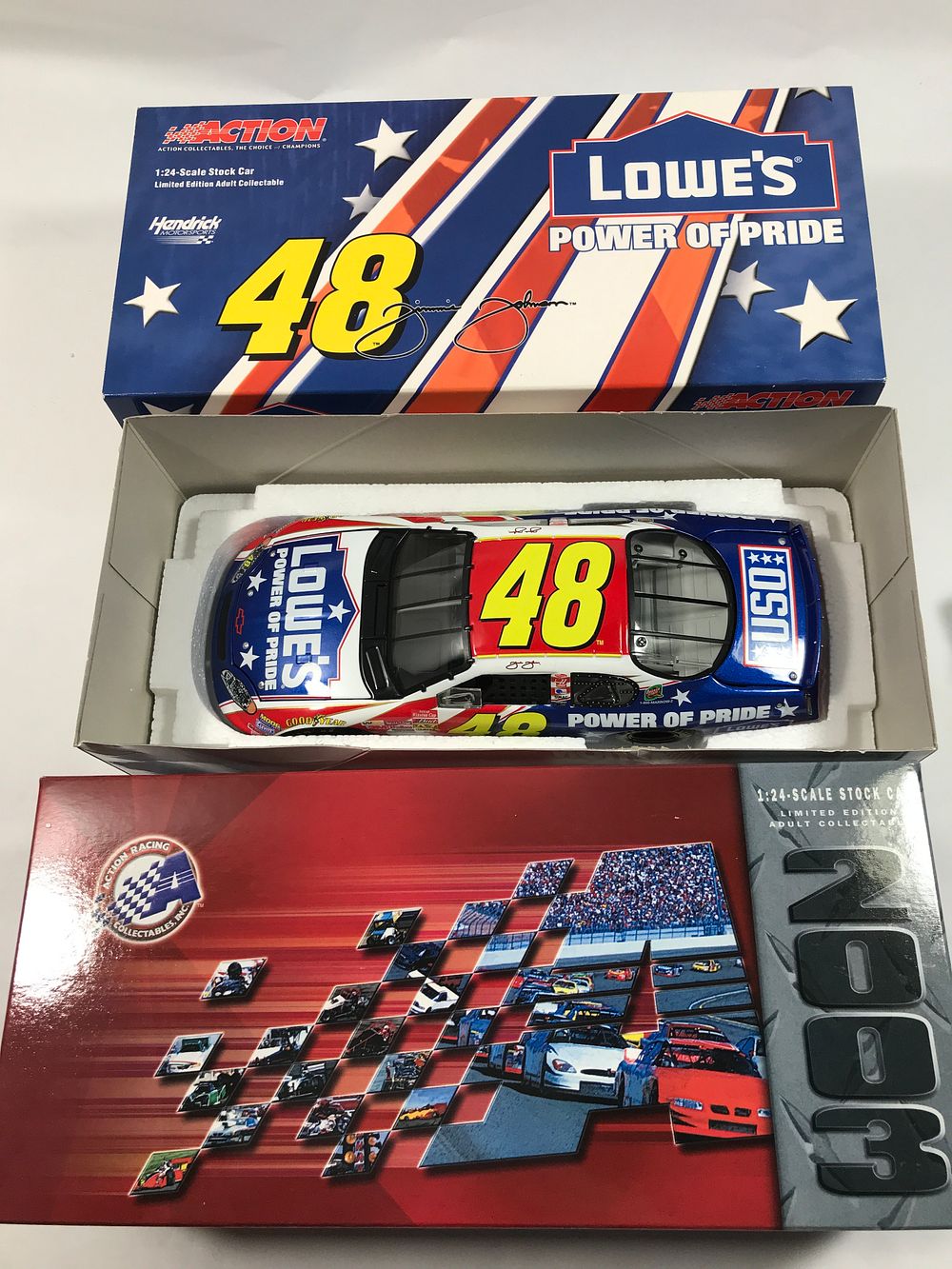 Lot 1506: Jimmie Johnson 2003 Power of Pride LE
