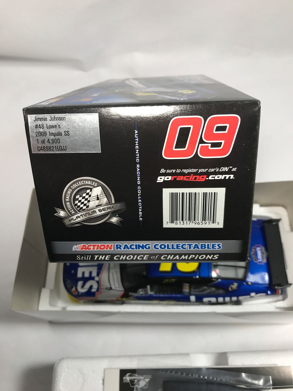Lot 1517: Jimmie Johnson 2009 Impala SS Limited Edition