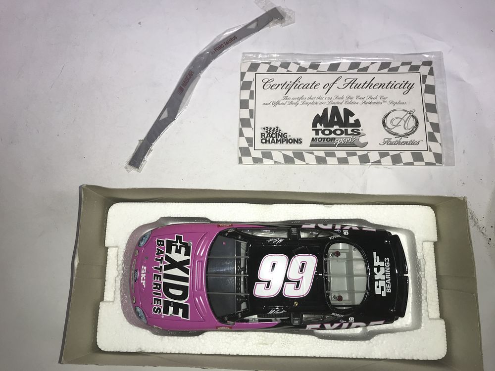 Lot 2485: Racing Champions MAC Tools Exide Batteries Diecast