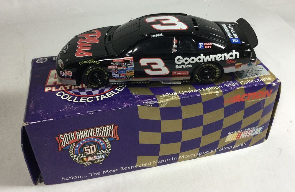 Lot 2487: Dale Earnhardt 1998 Monte Carlo Action Platinum