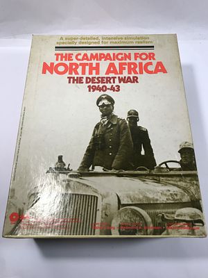 The Campaign for North Africa The Desert War Game. Renowned as one of the most complex war games 
