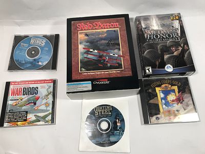 PC Computer Game Collection. Includes everything pictured