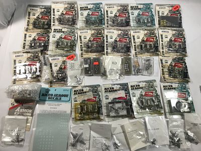 GHQ WWII Military Game Piece Collection. .