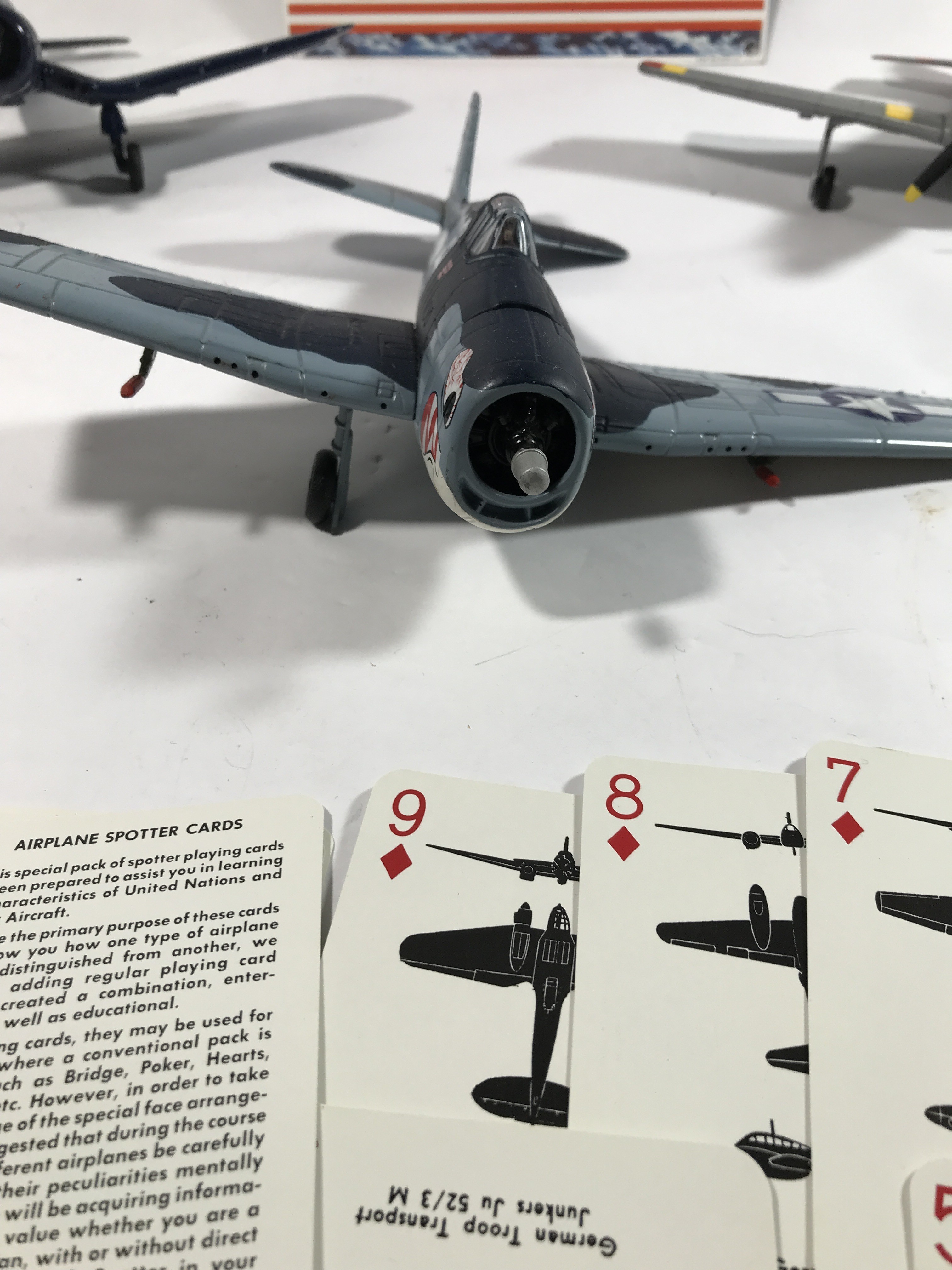 Metal War Planes from World War II