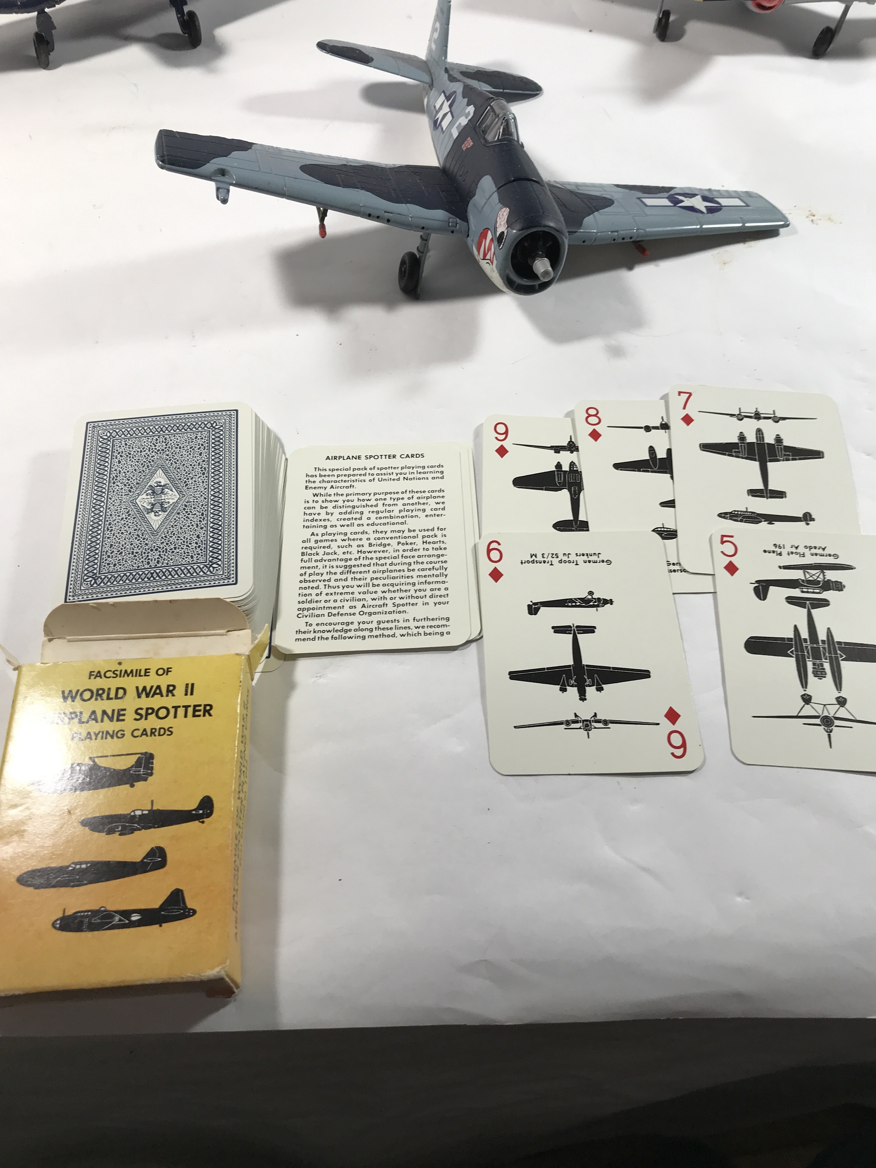 Metal War Planes from World War II