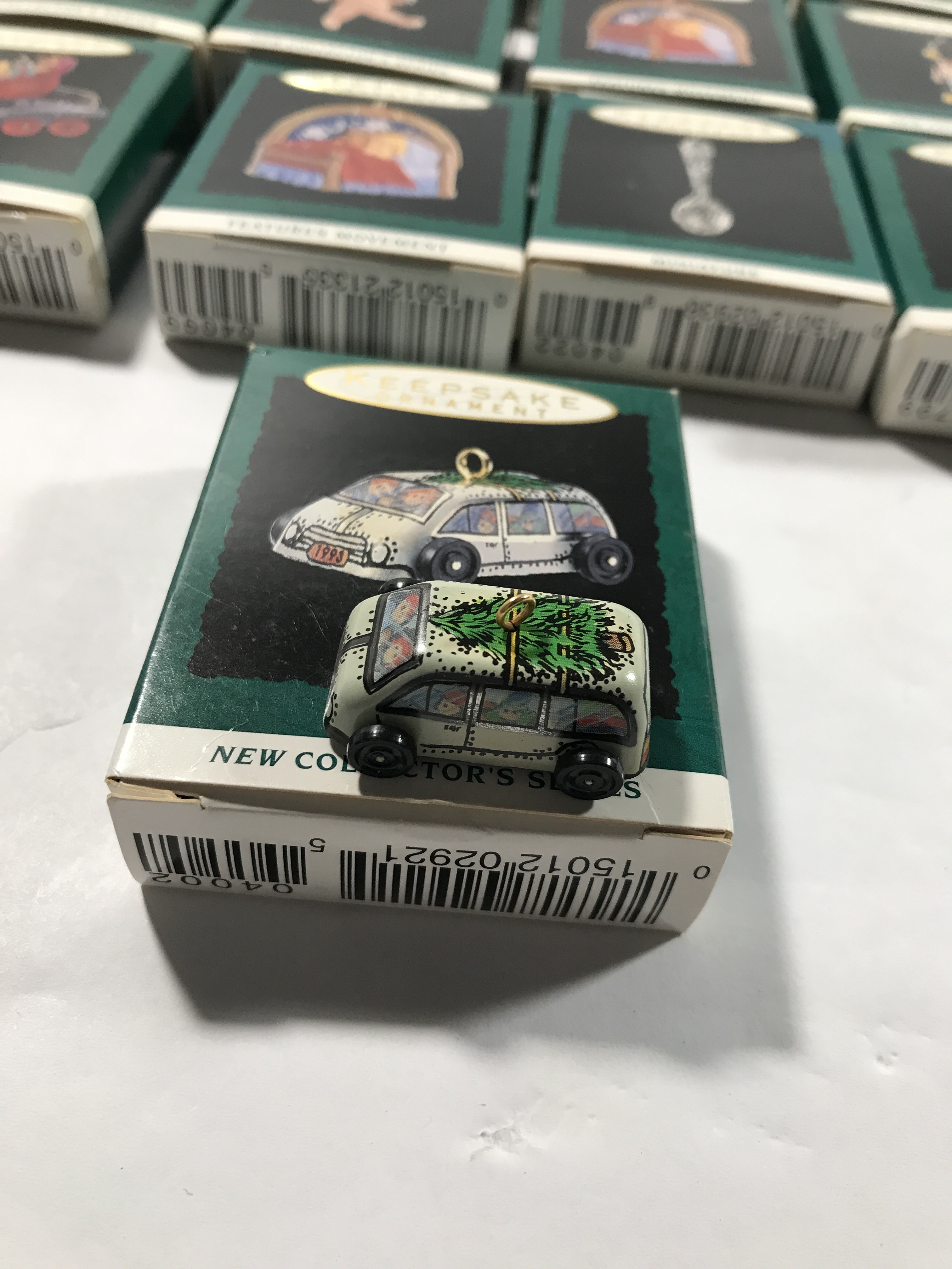 Keepsake miniature ornament collector series