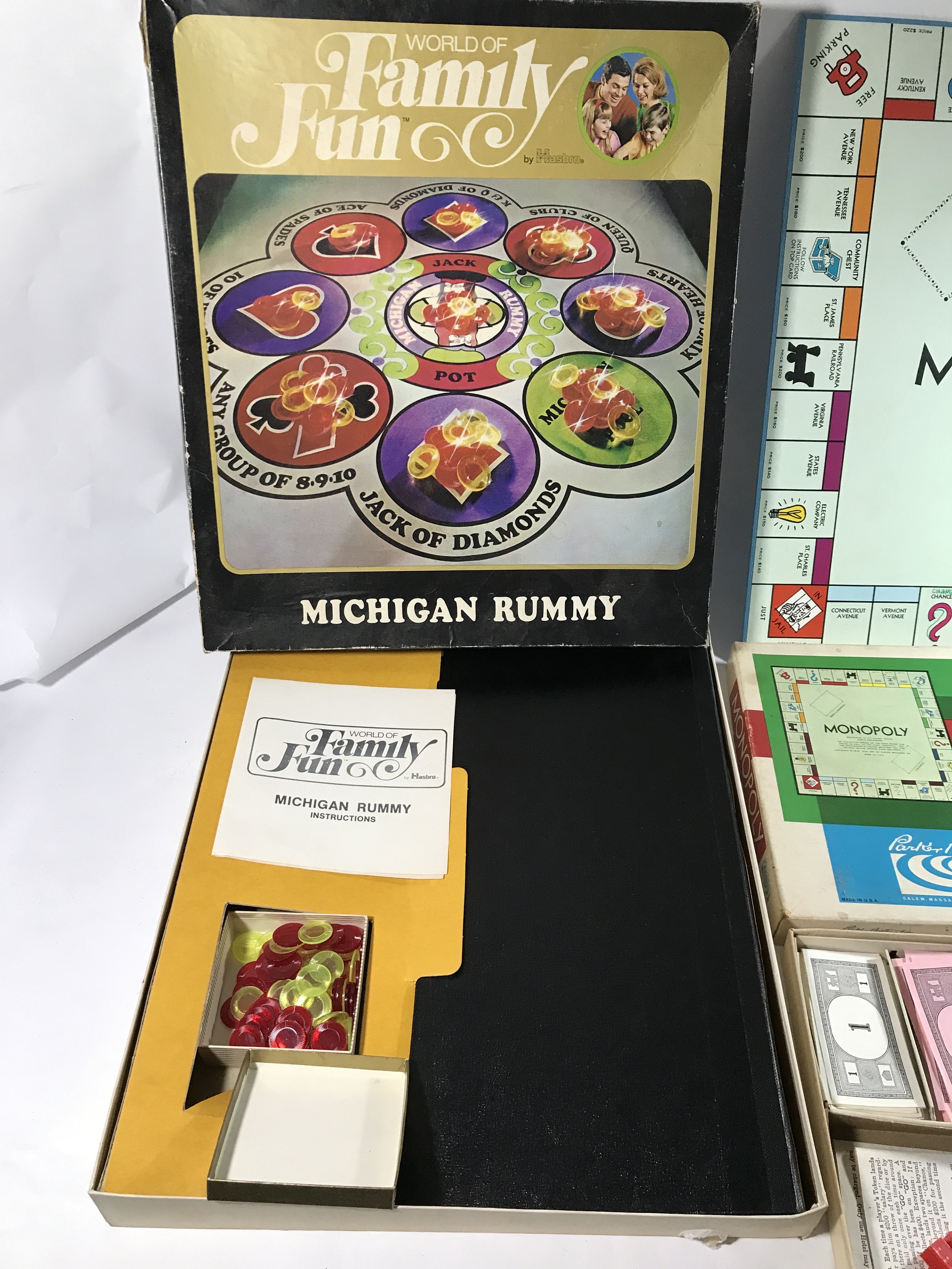 Fun Games: Michigan Rummy & Monopoly