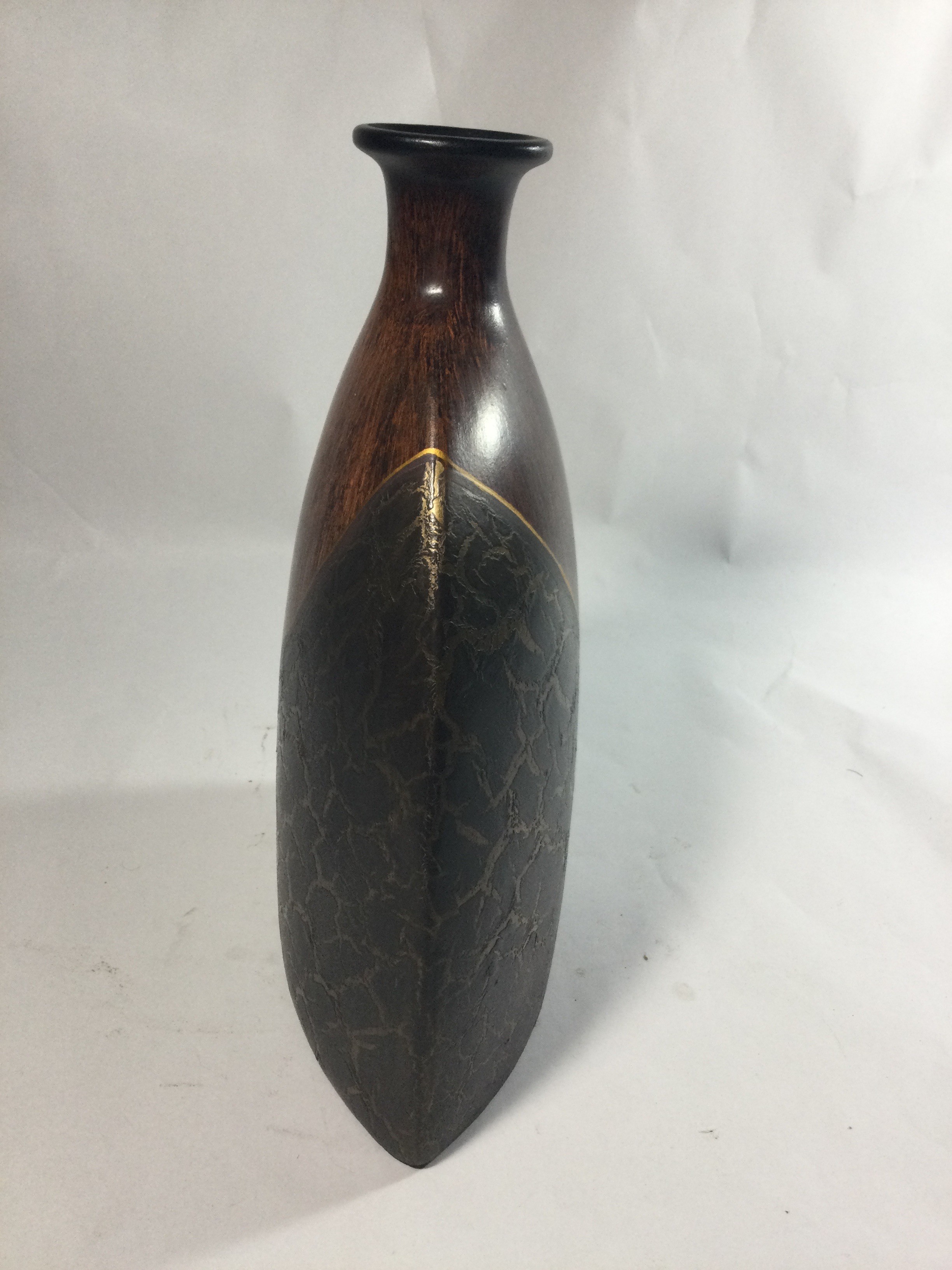 MCM modern metal vase ,distinctive would look
