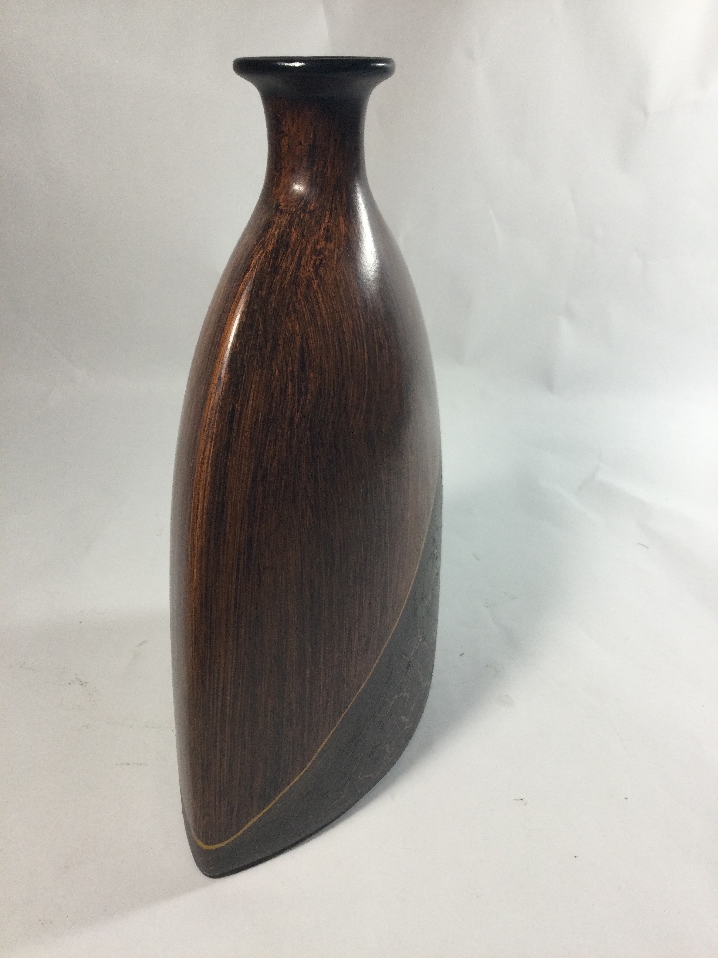 MCM modern metal vase ,distinctive would look