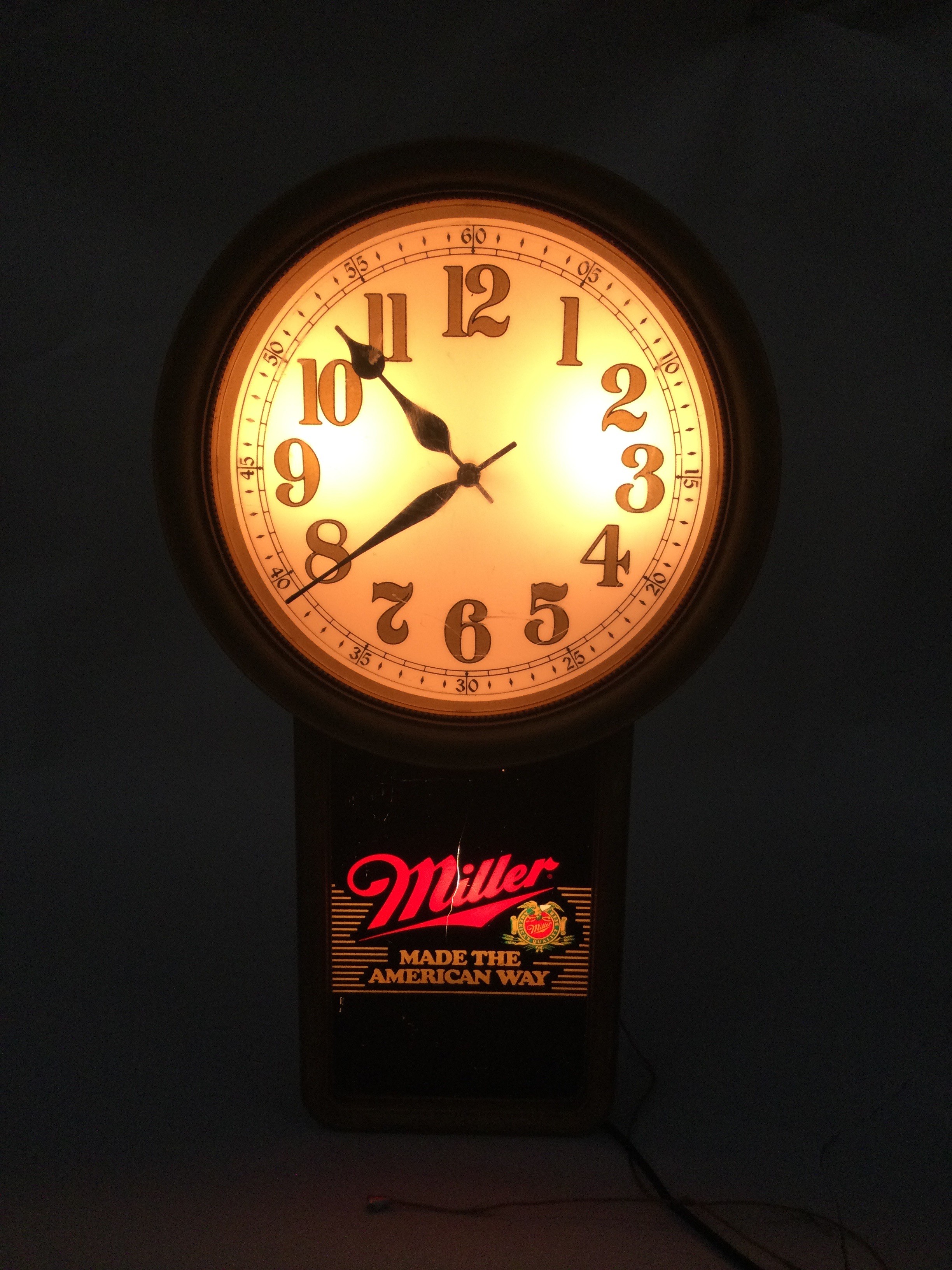 Miller Made the American Way Clock, Works