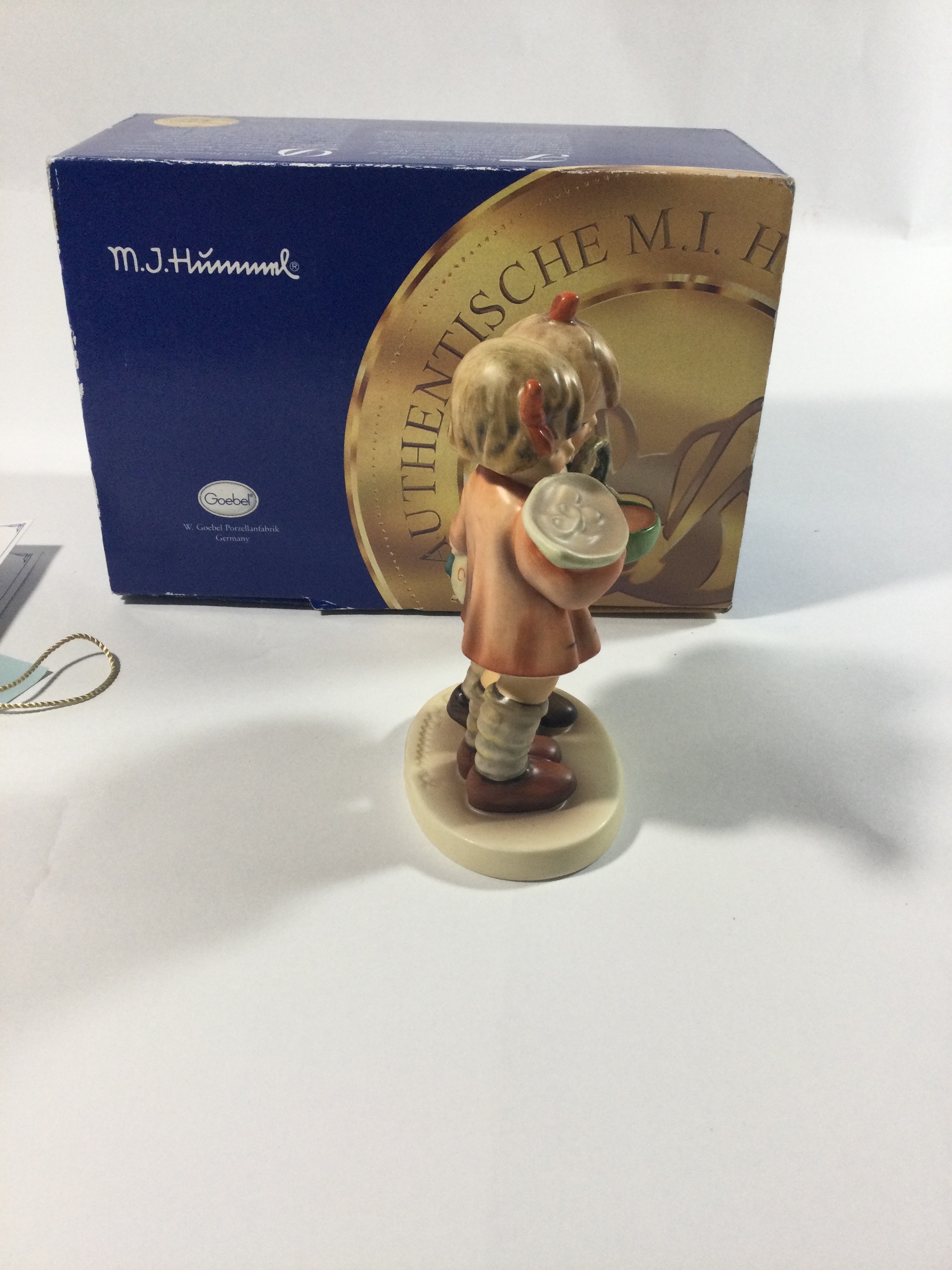 Vintage Goebel MI Hummel figurine Going to Grandma