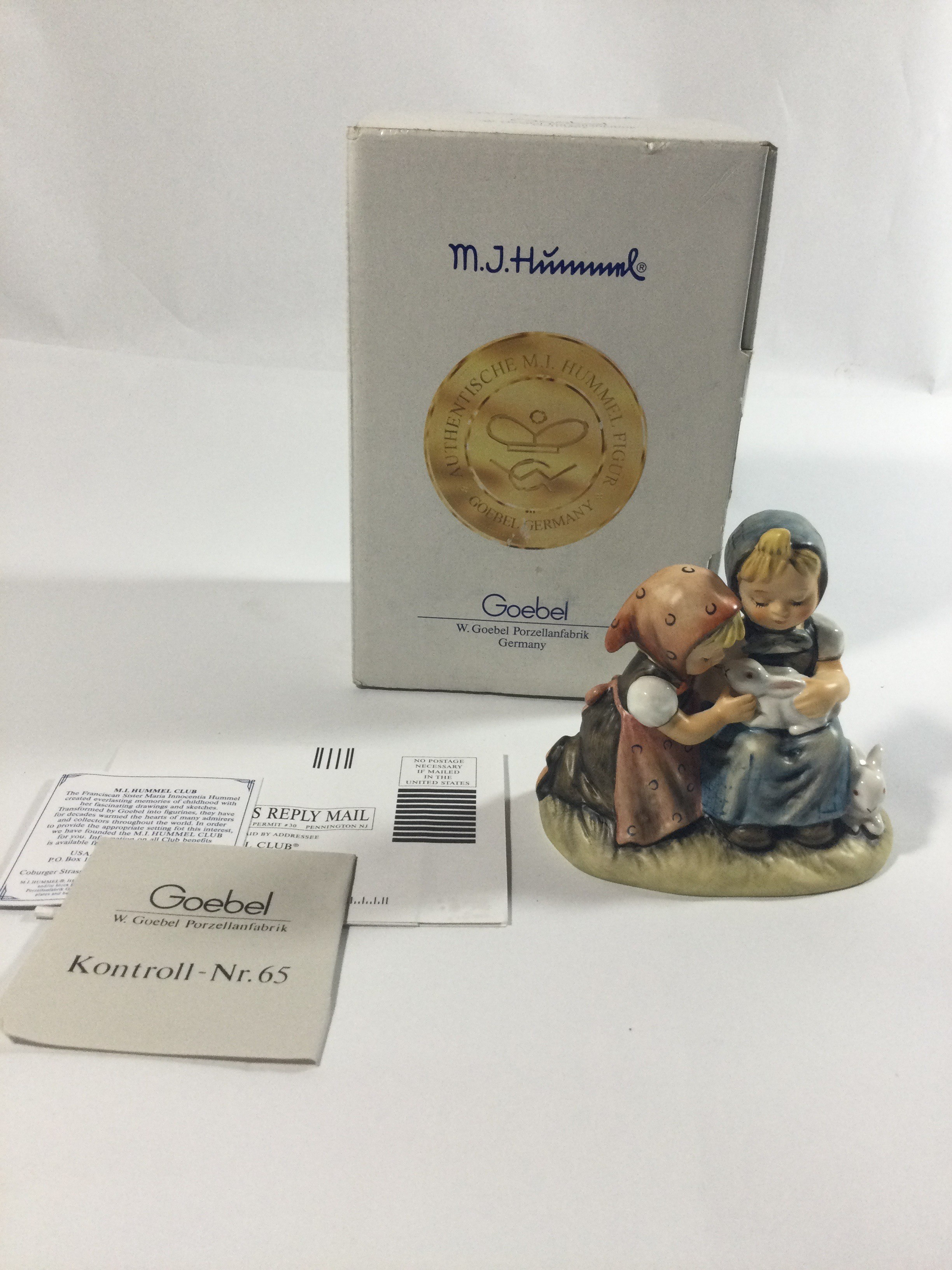 MJ Hummel figurine from Germany, Happy Pasttime