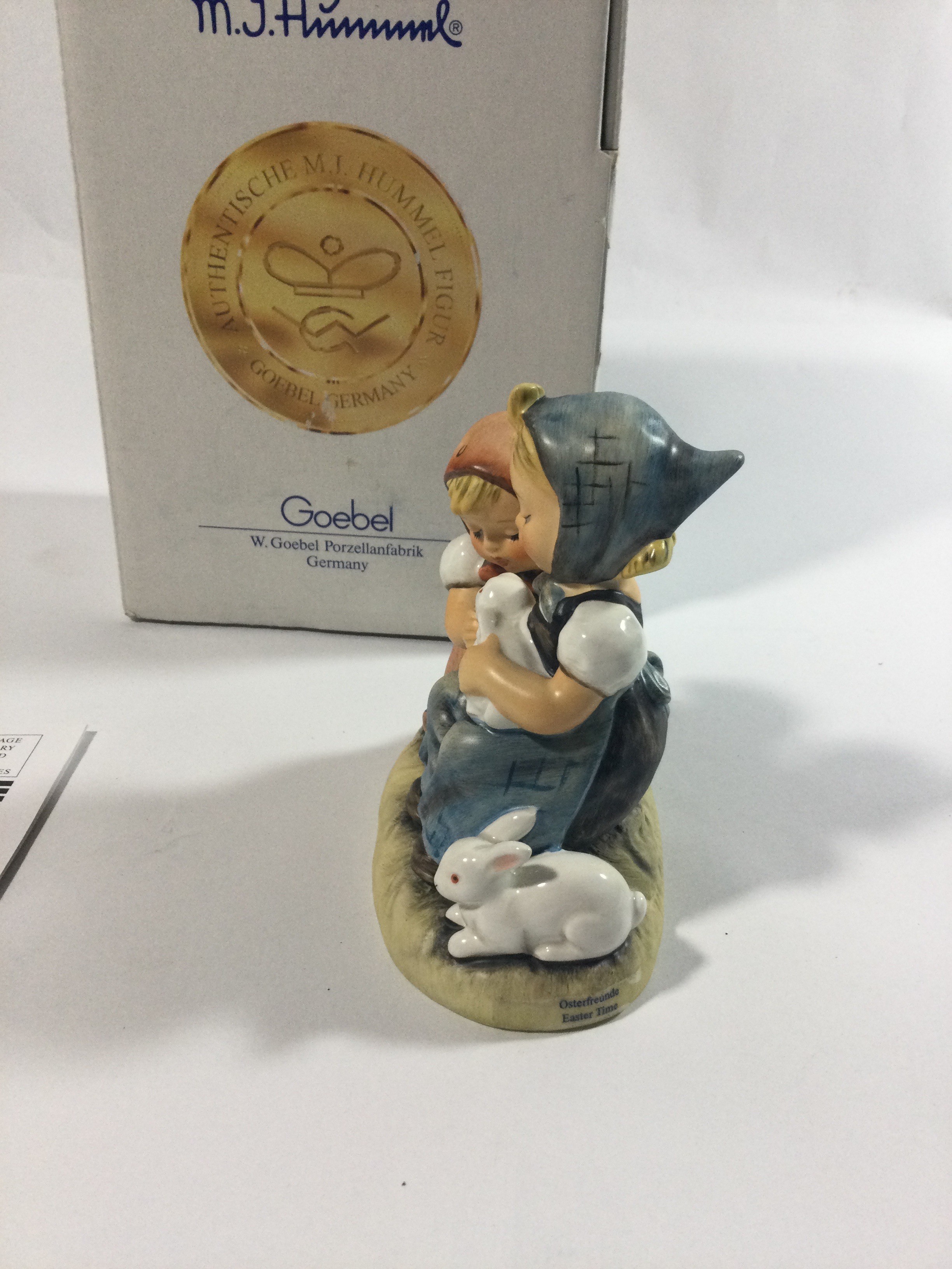 MJ Hummel figurine from Germany, Happy Pasttime
