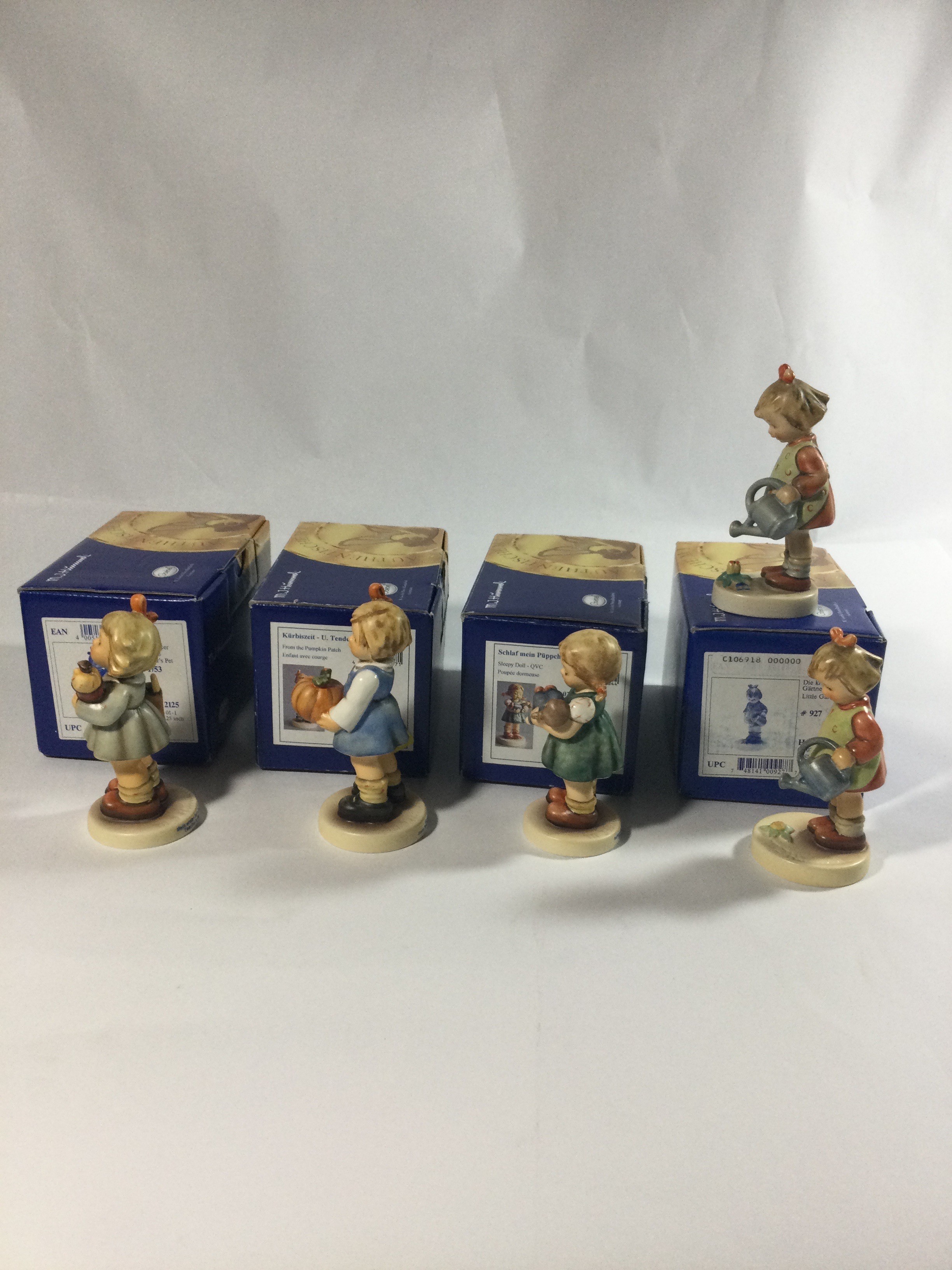 5 Hummel figurines : Teachers Pet, From Pumpkin
