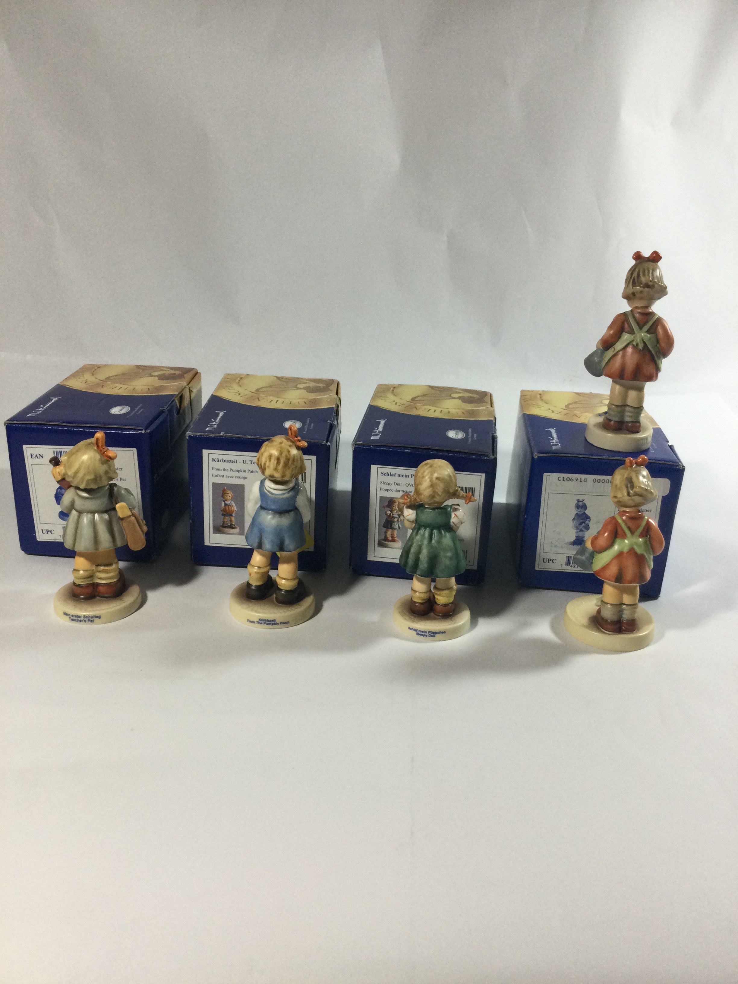5 Hummel figurines : Teachers Pet, From Pumpkin