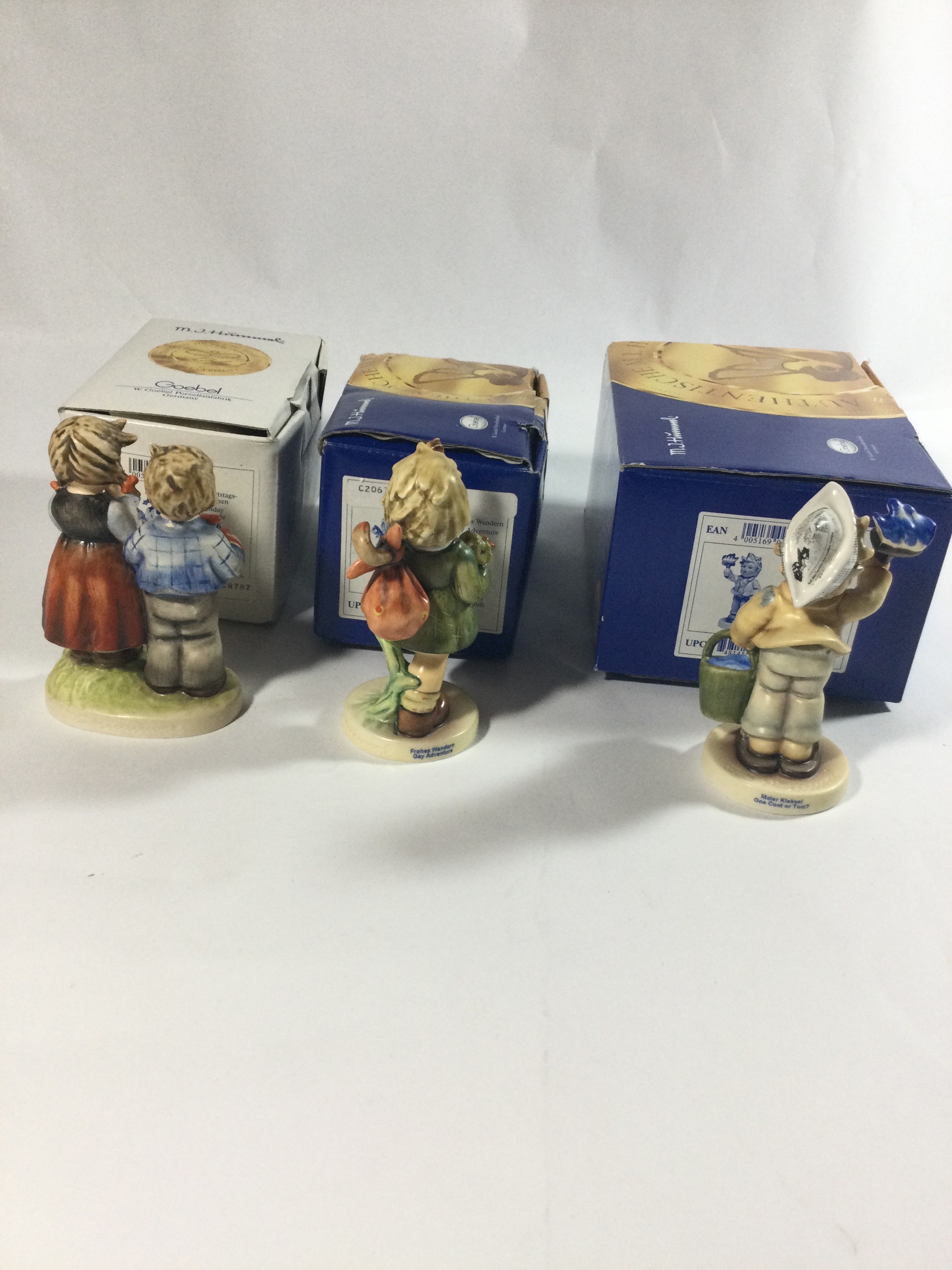 3 Hummels Figurines in original boxes
