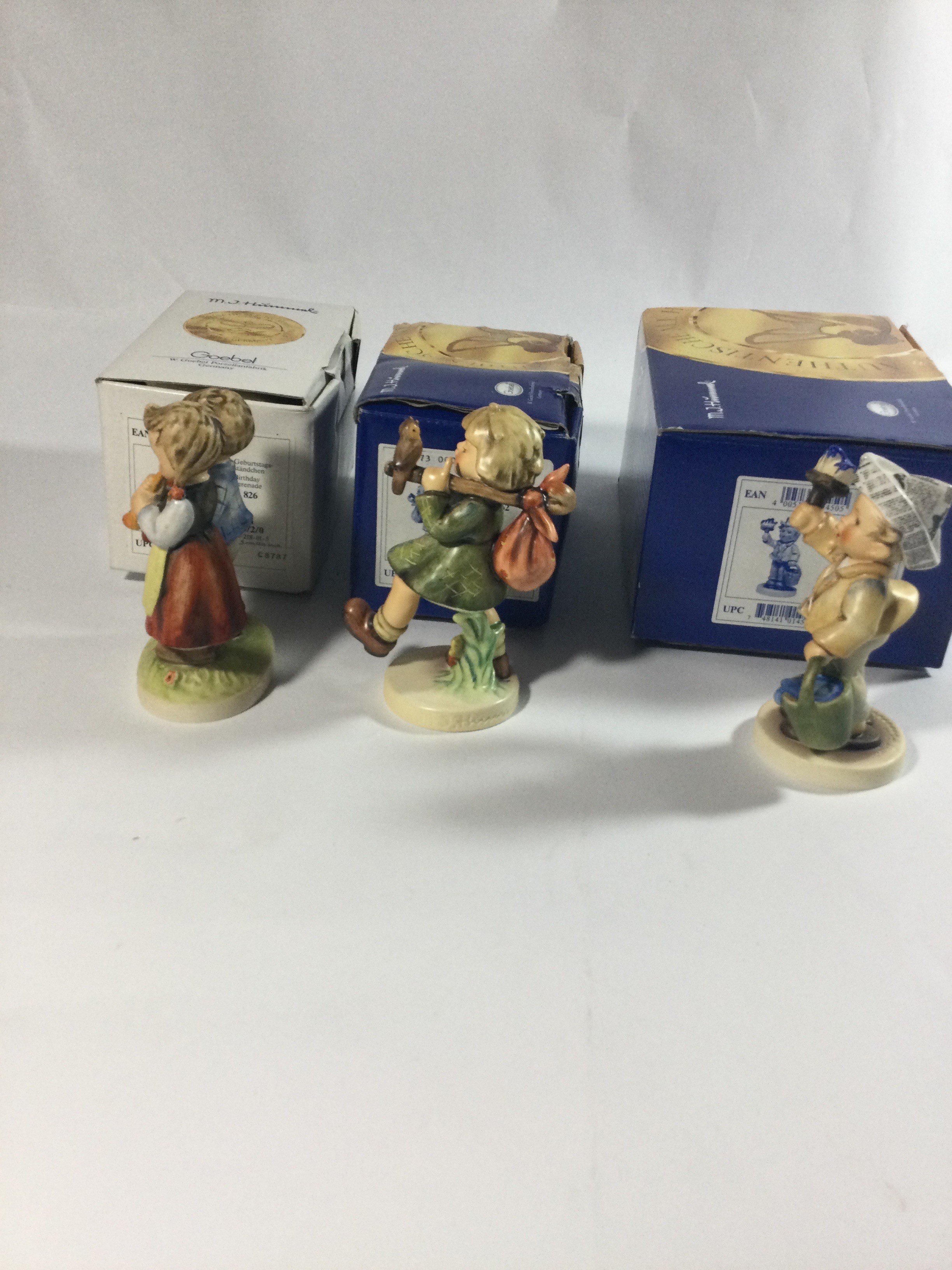 3 Hummels Figurines in original boxes