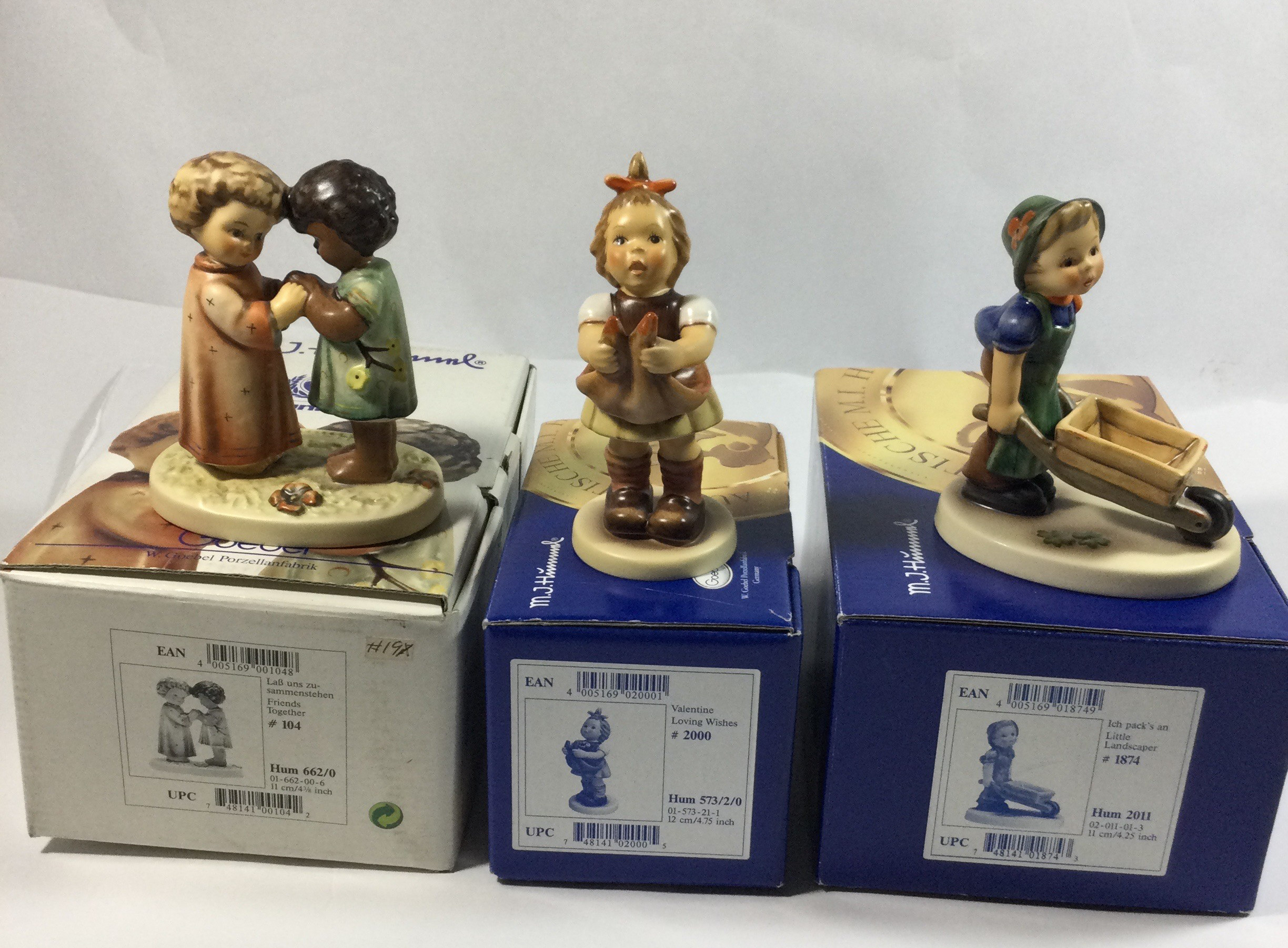 Hummel Collectible Figurines in Org Boxes