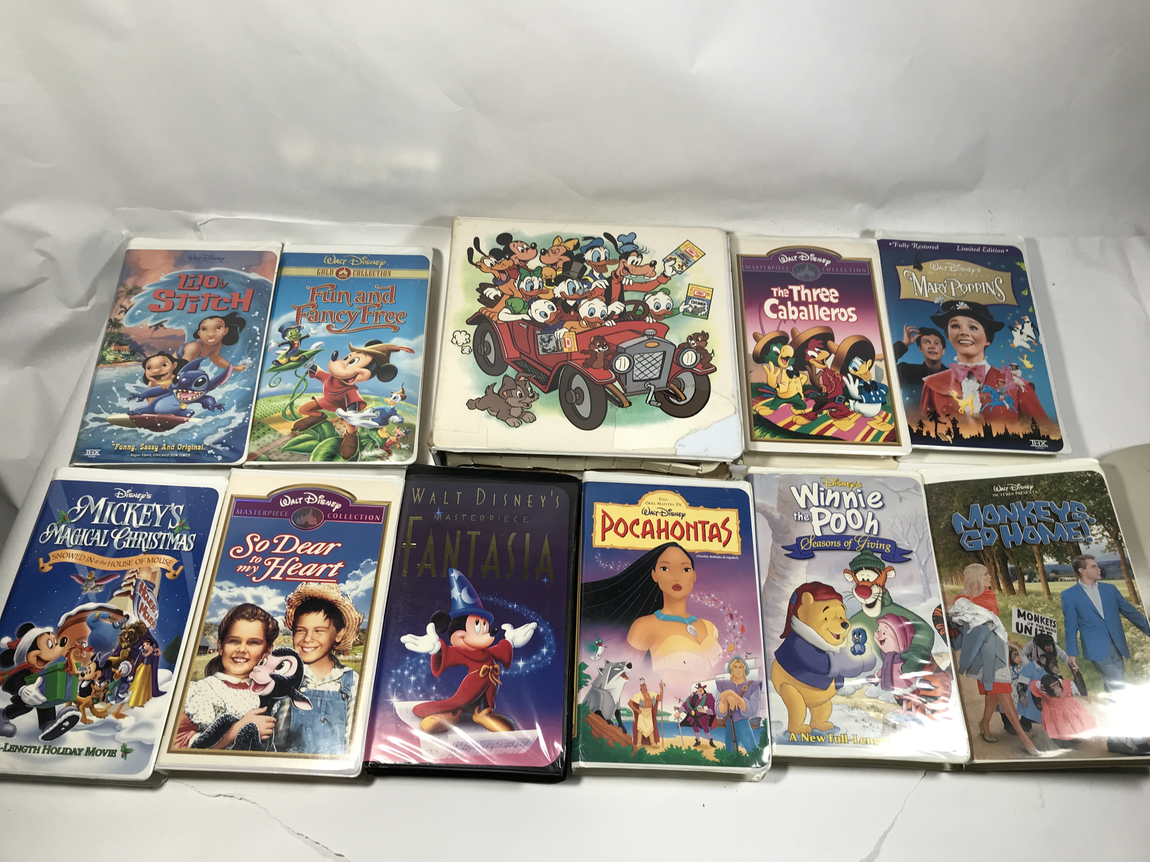 Disney VHS & Books on Tape Collection