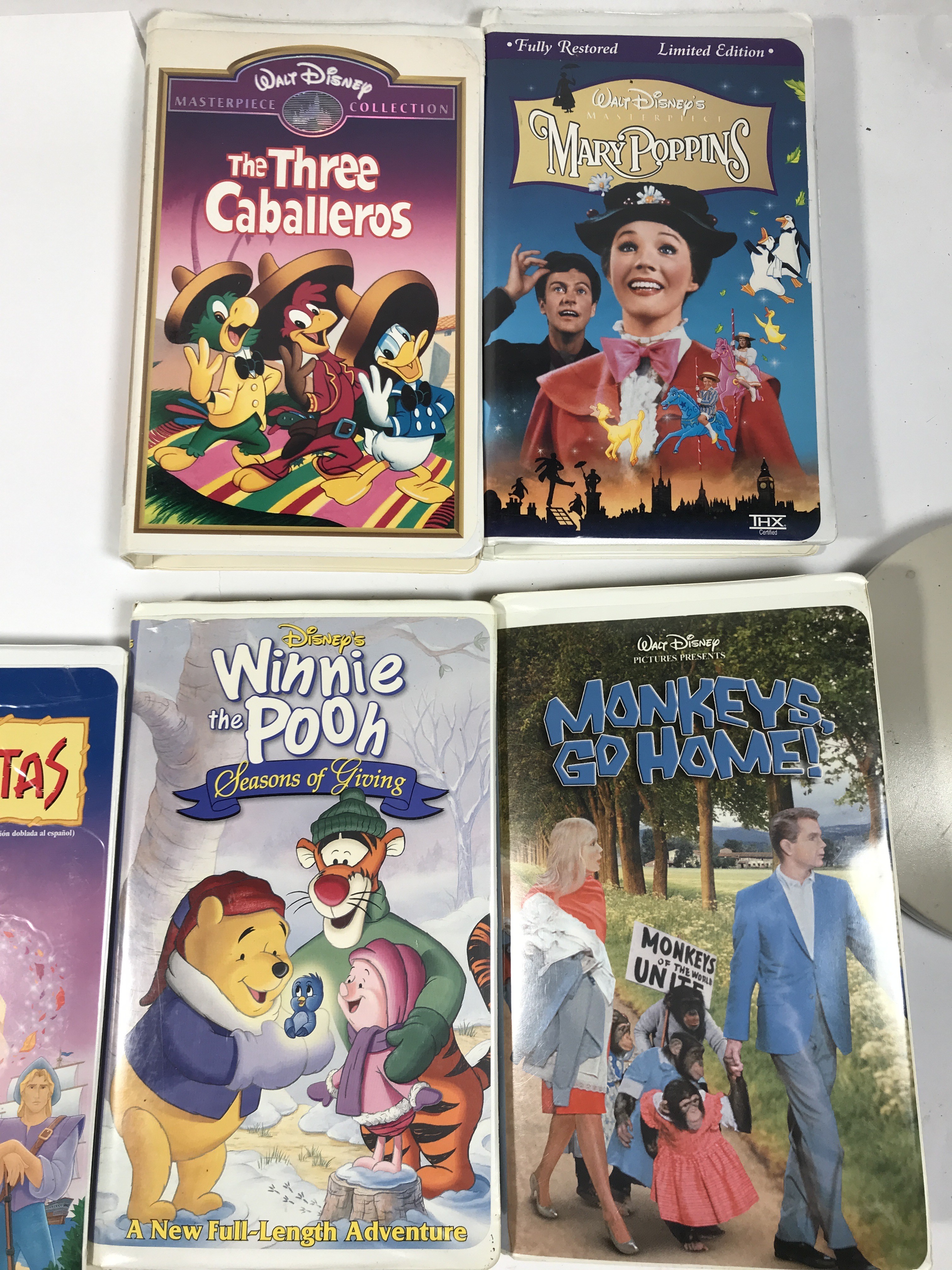 Disney VHS & Books on Tape Collection