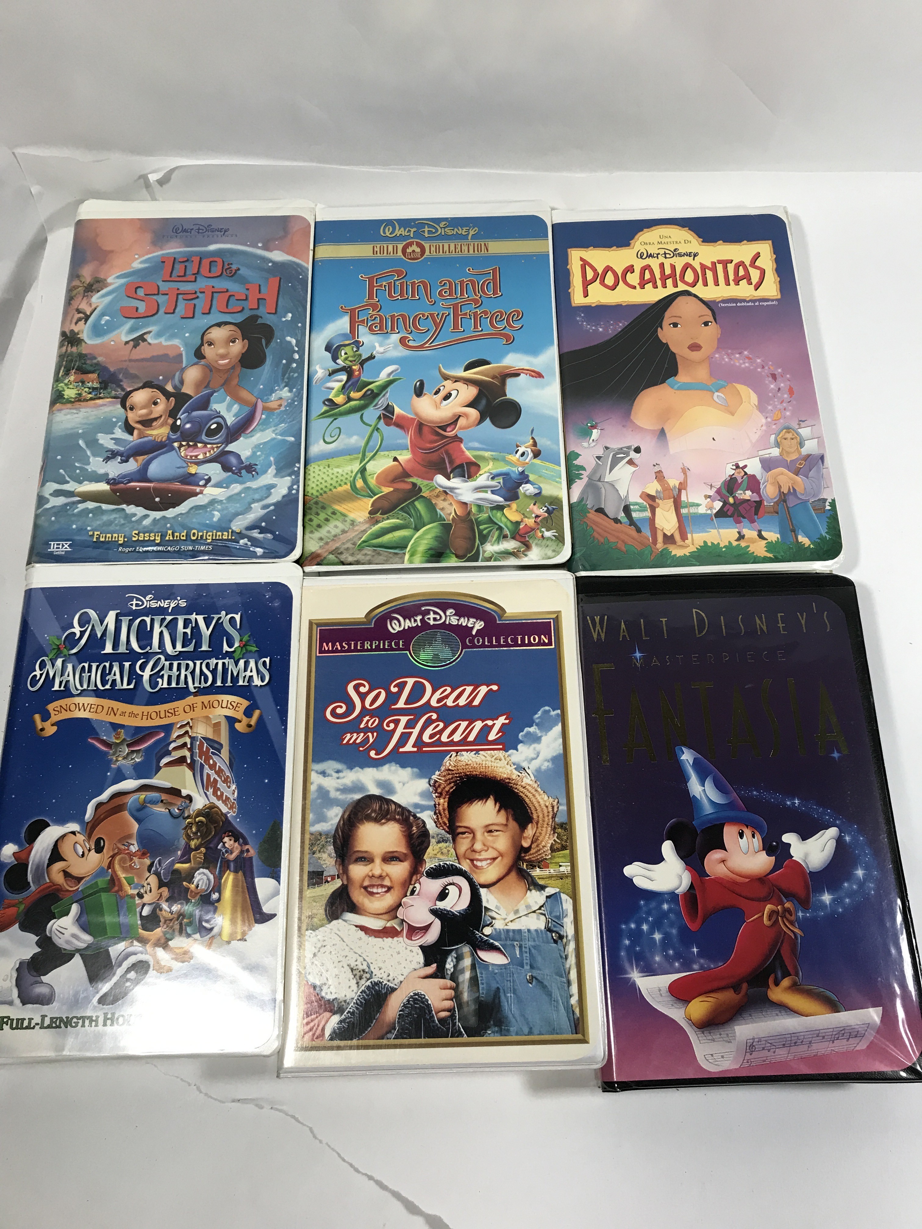 Disney VHS & Books on Tape Collection