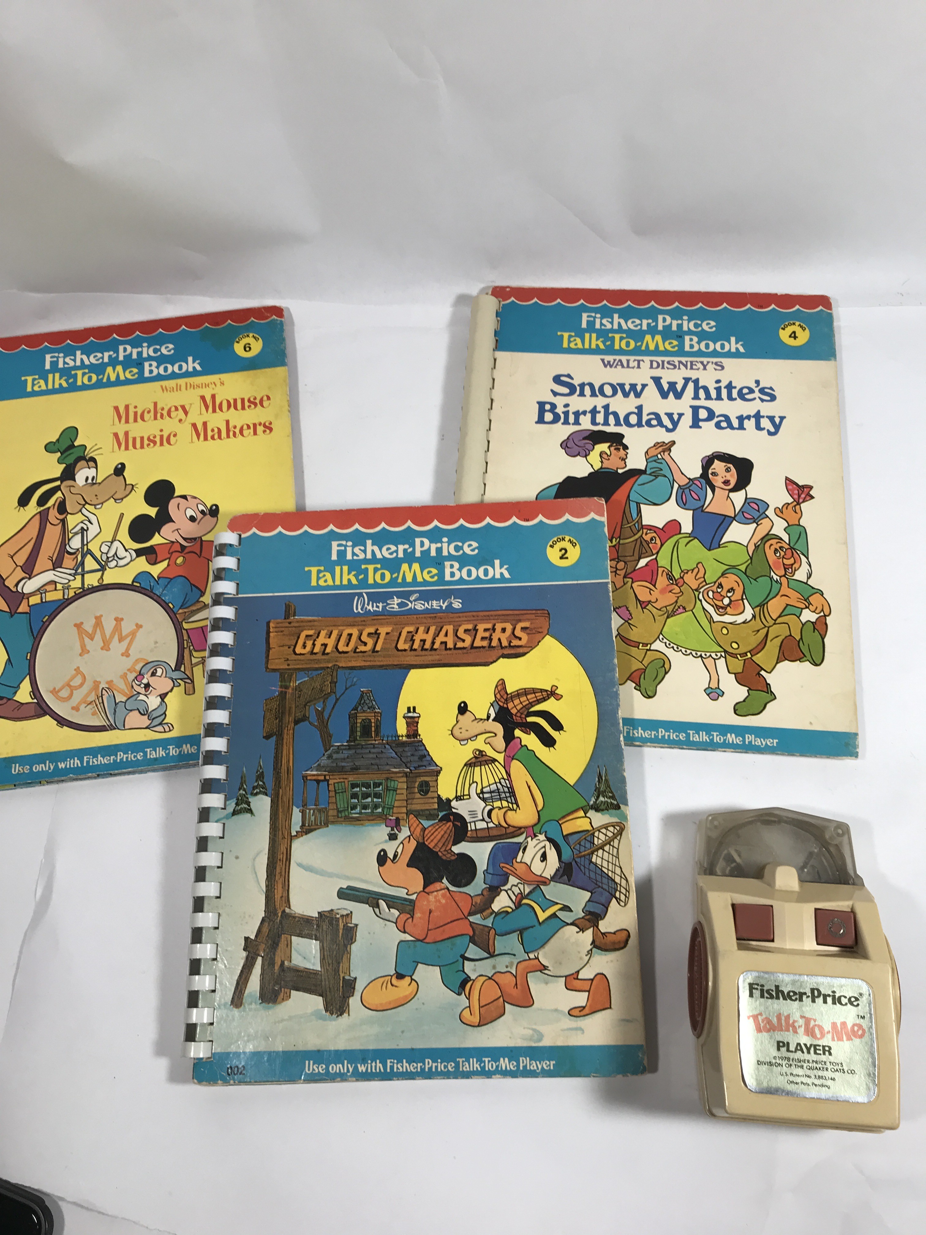 Fisher Price Talk to Me Books w/ Player