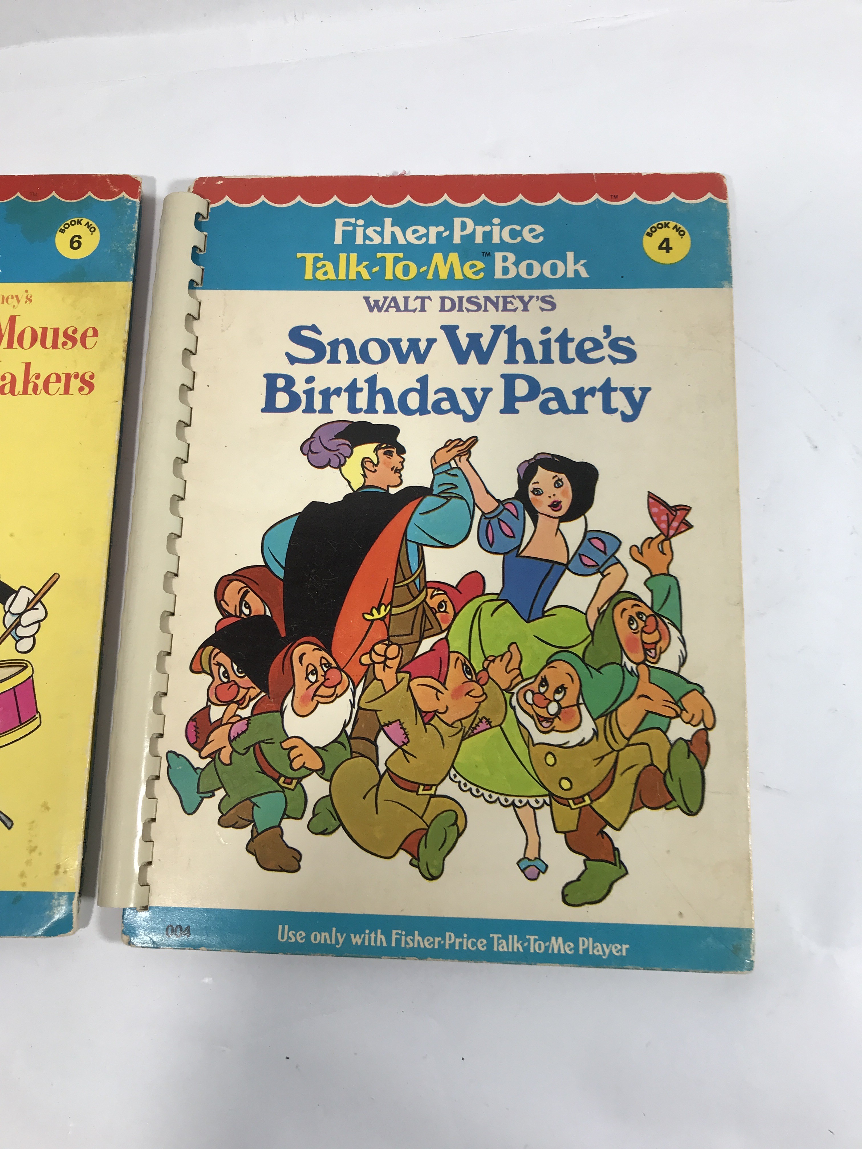 Fisher Price Talk to Me Books w/ Player