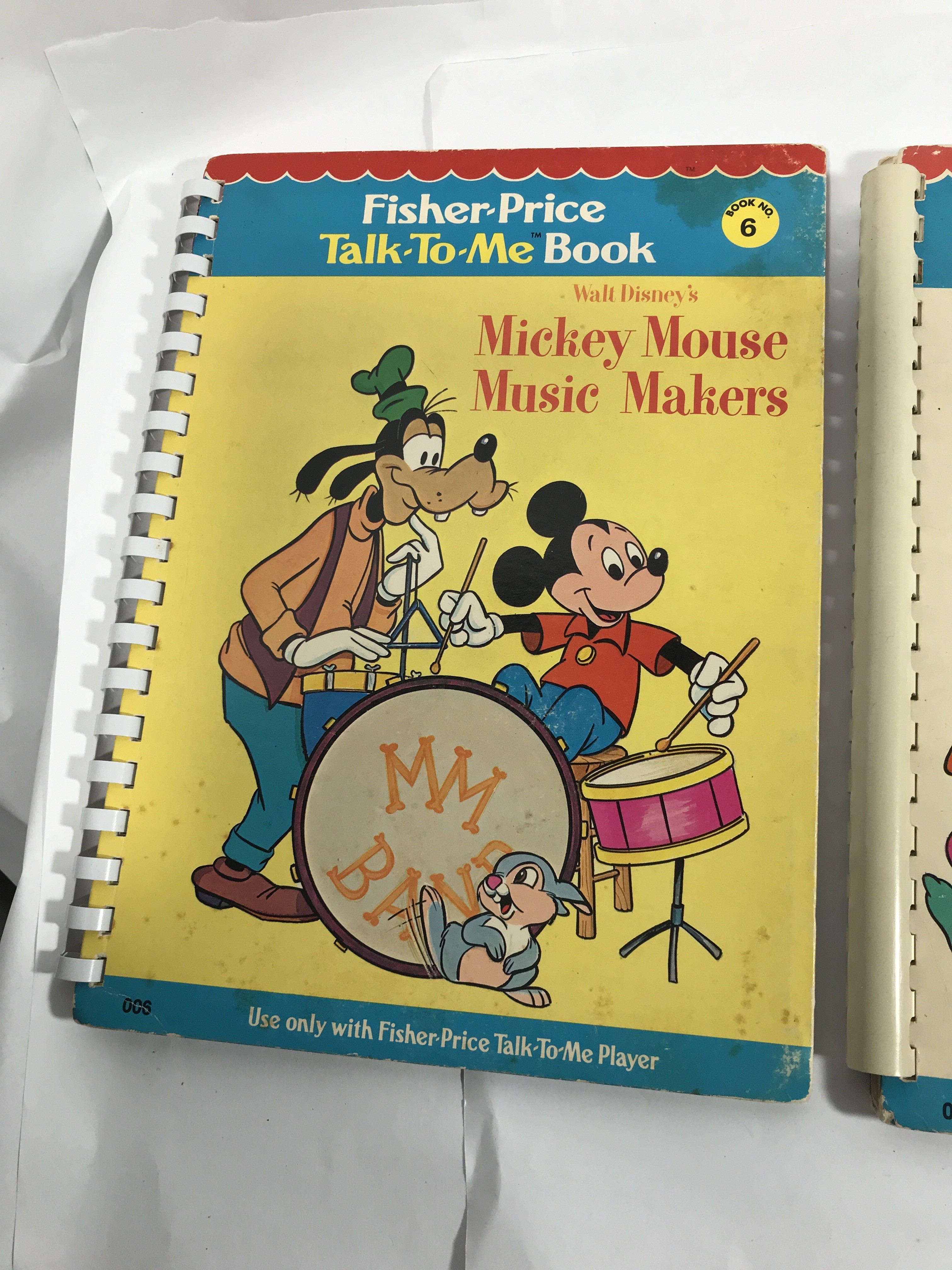 Fisher Price Talk to Me Books w/ Player