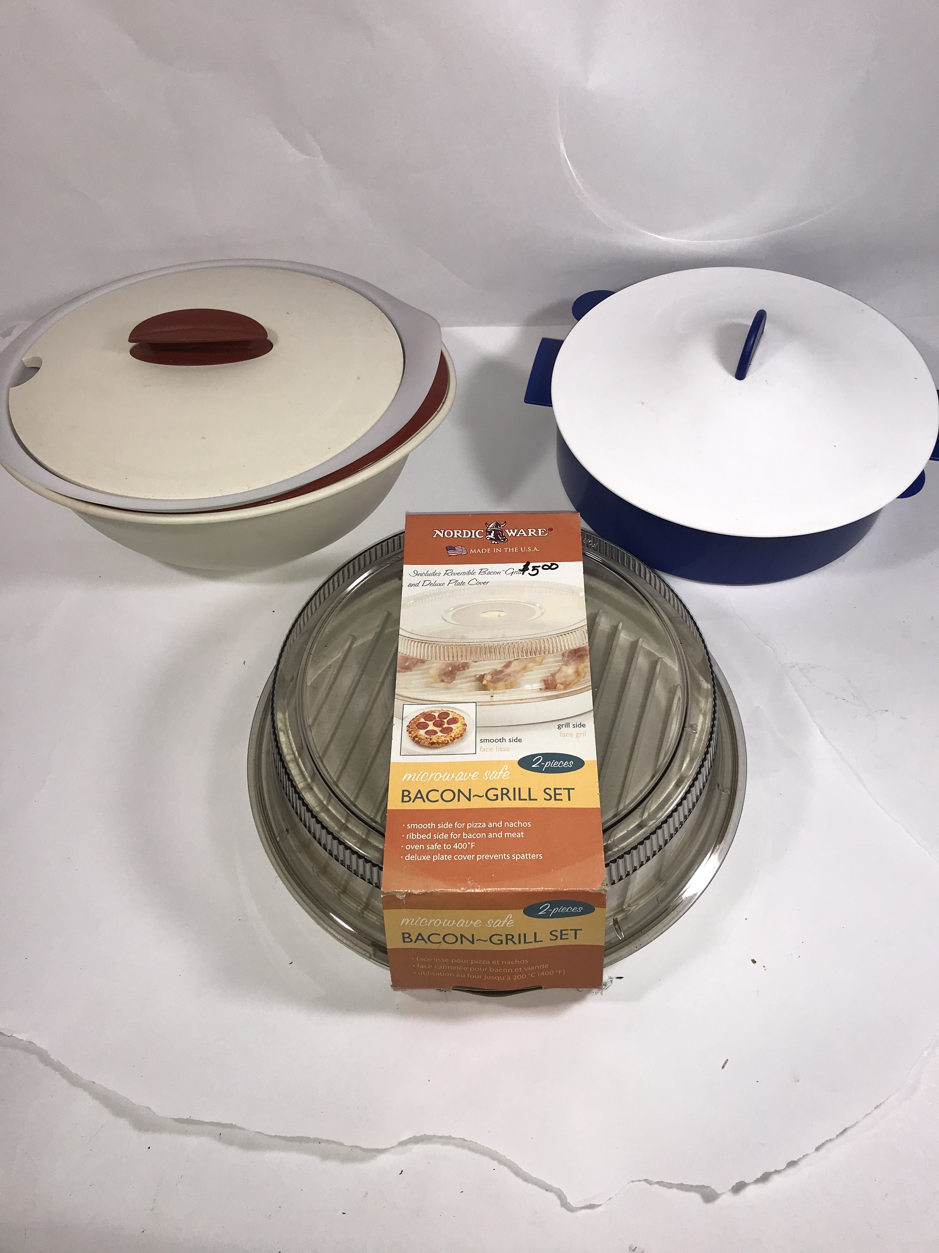 Cooking Collection NEw Bacon Grill Set
