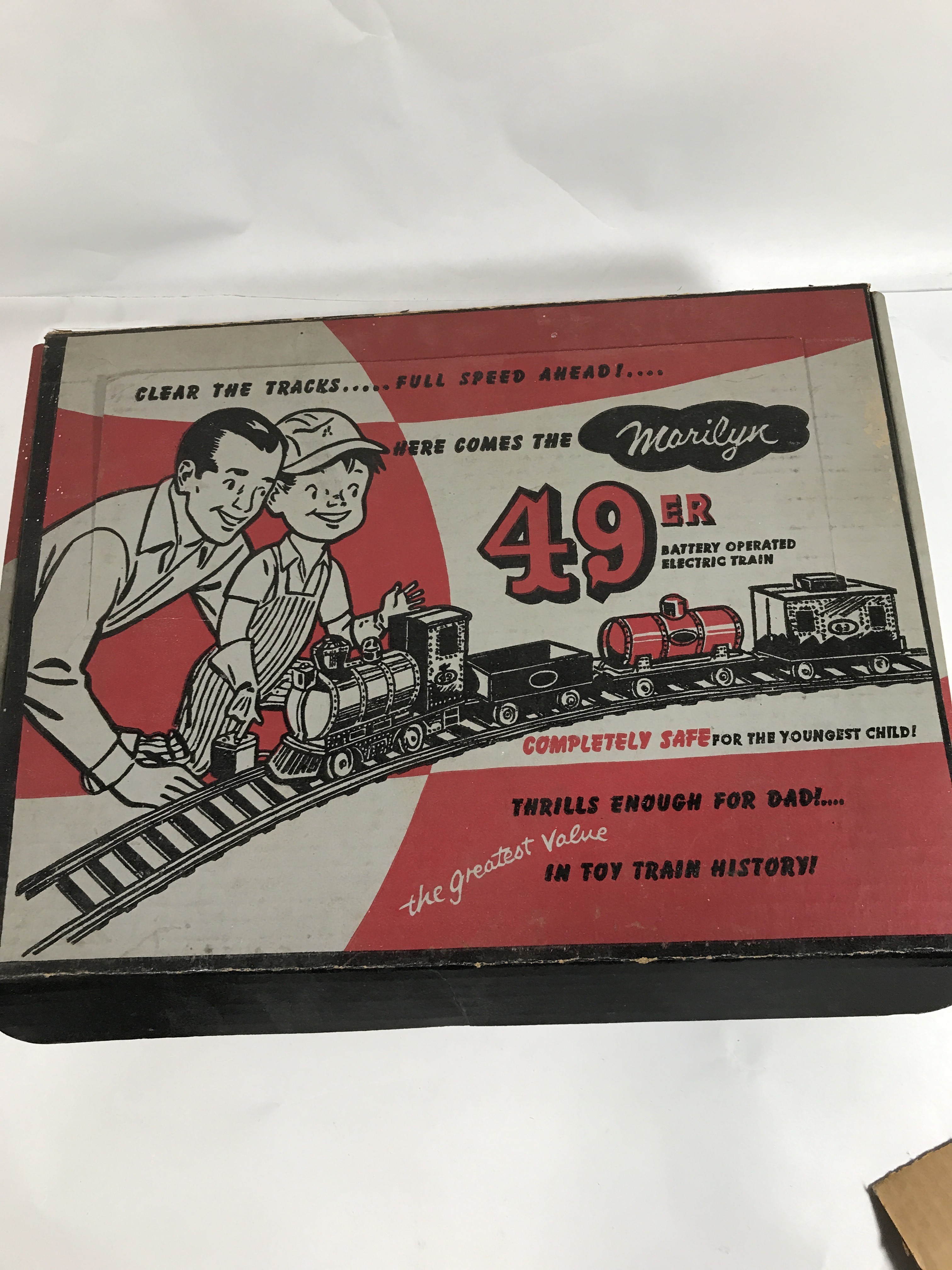 Marylyn Products 49er Train Set in original box