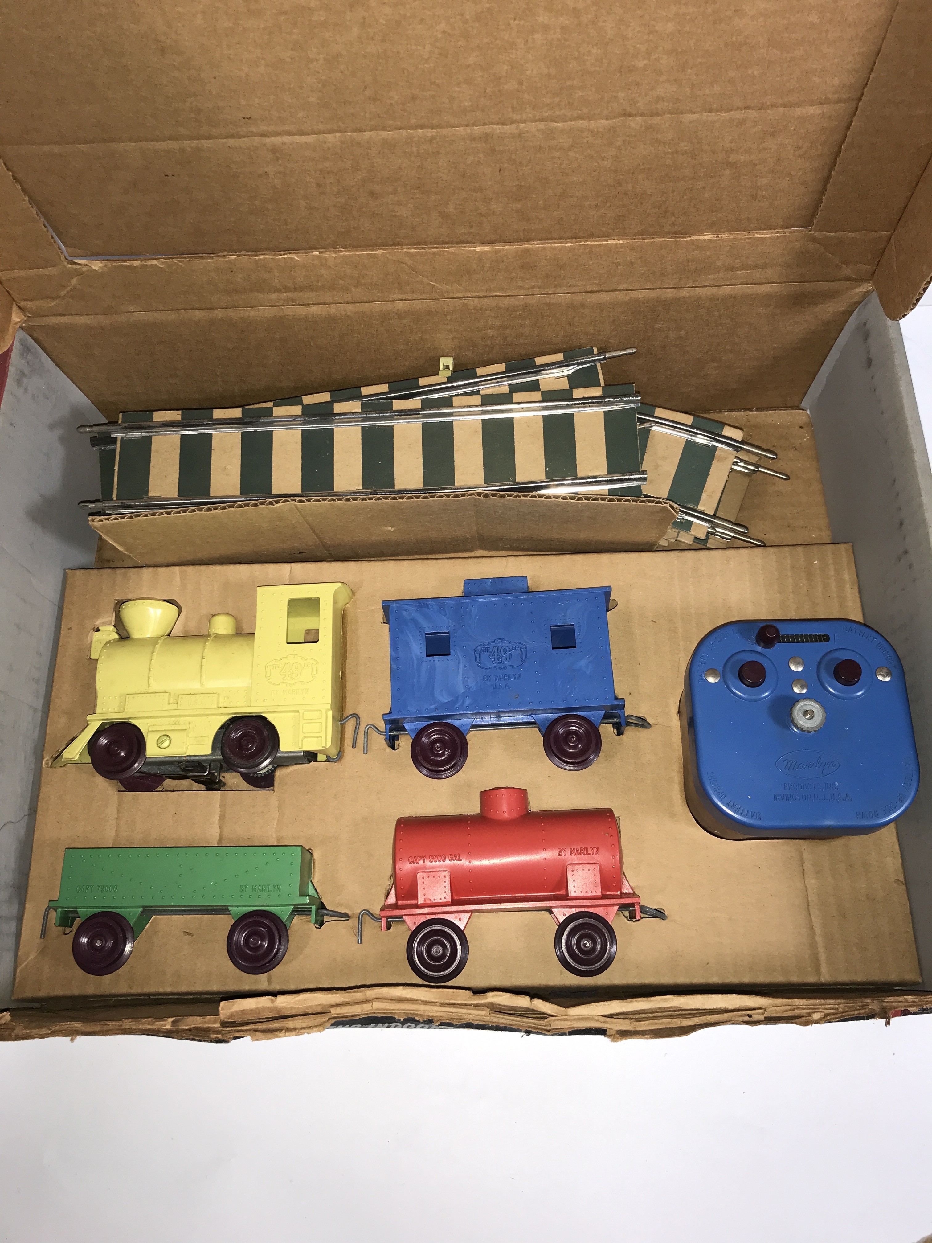 Marylyn Products 49er Train Set in original box