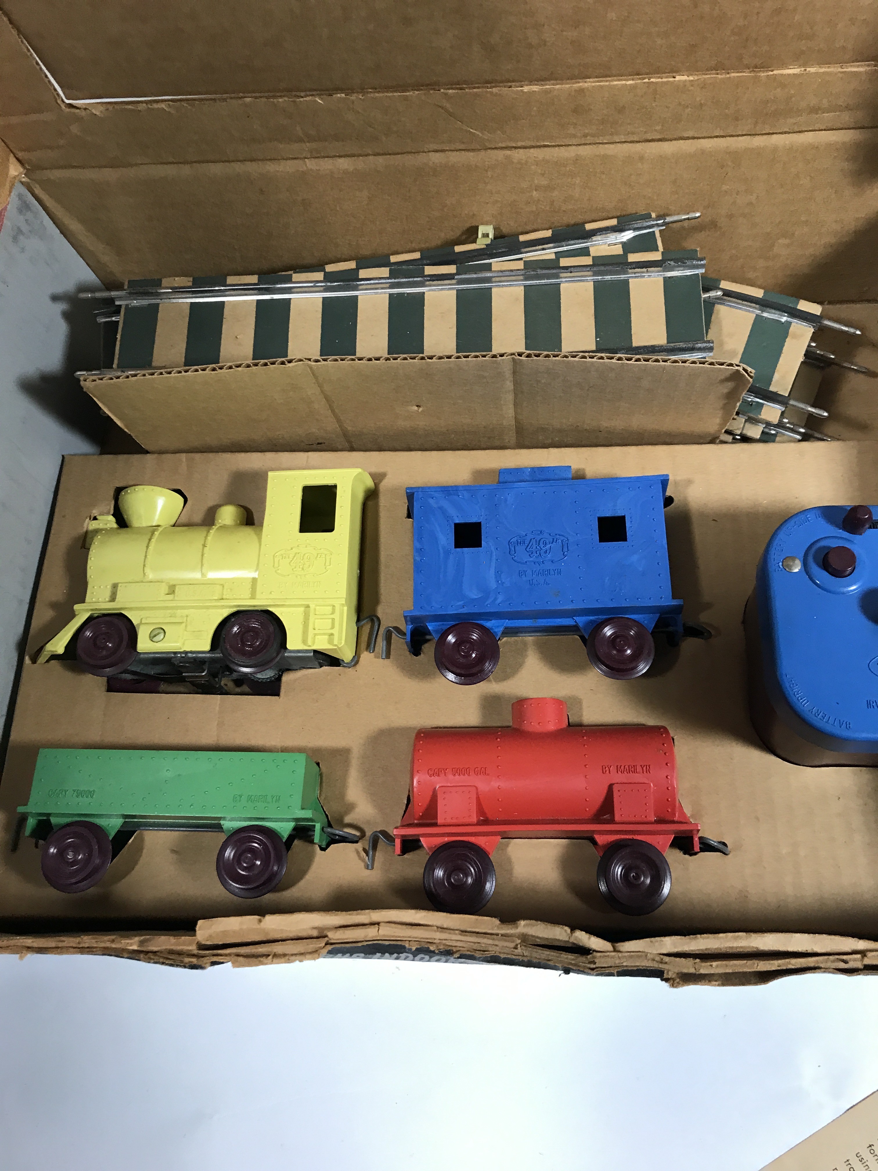 Marylyn Products 49er Train Set in original box